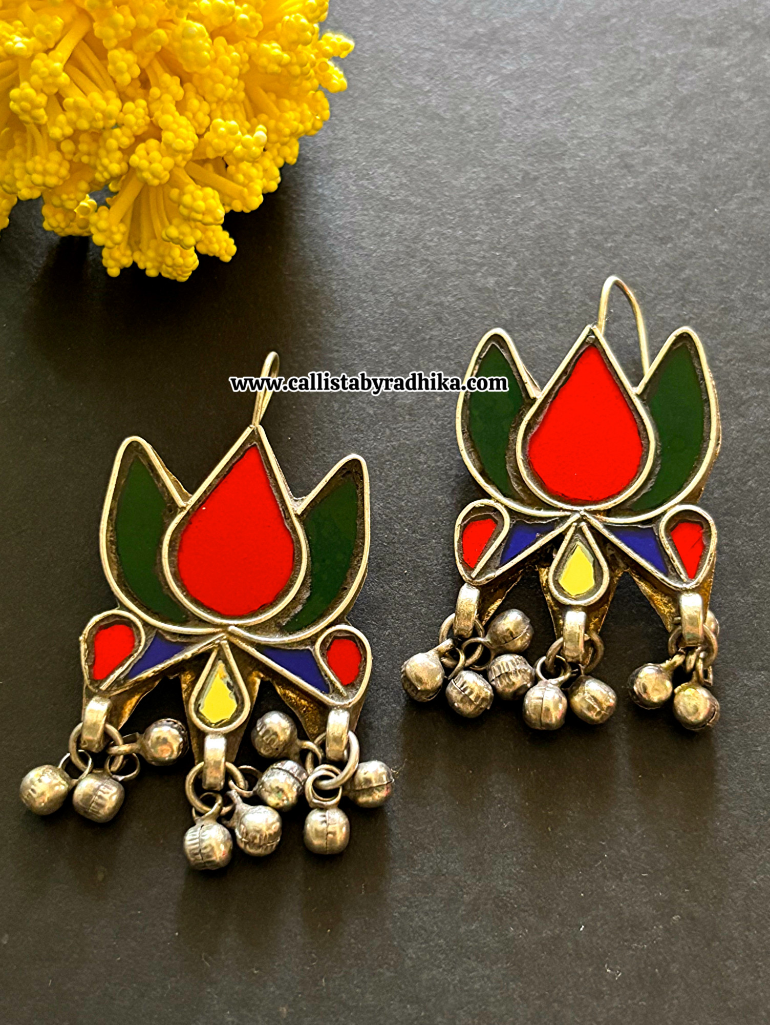 Real Glass Earrings