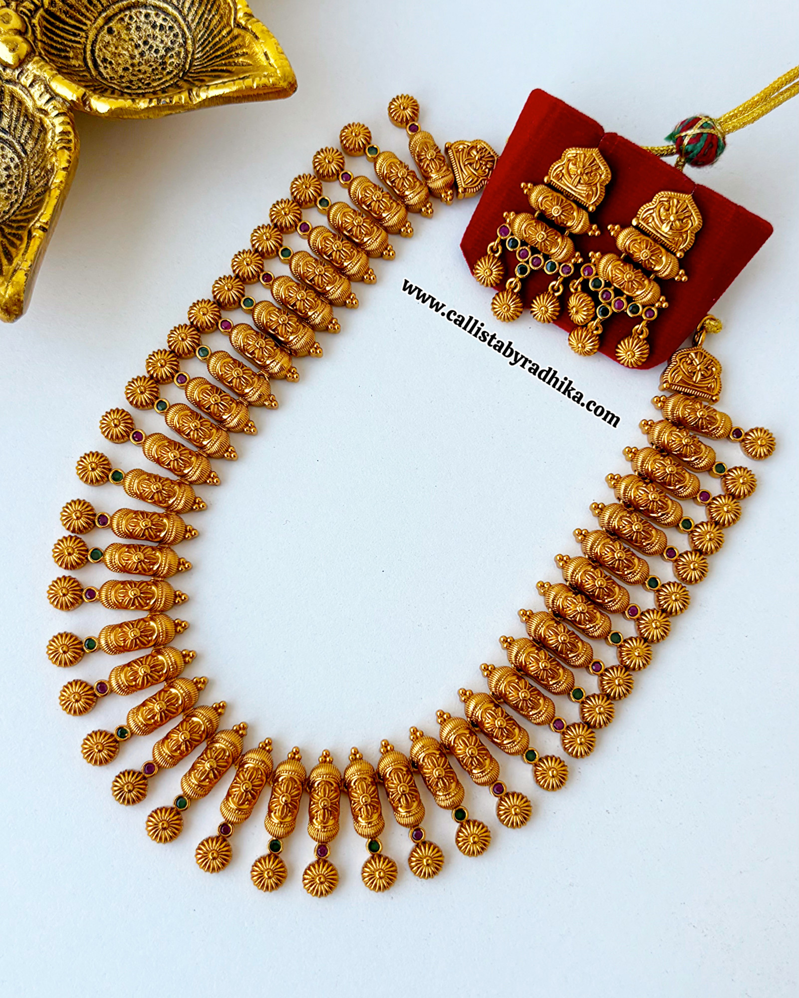Copper Antique Polish Necklace