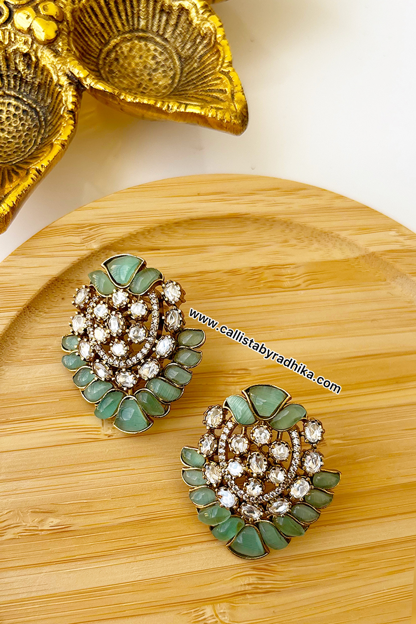 Moissanite Stone Studs