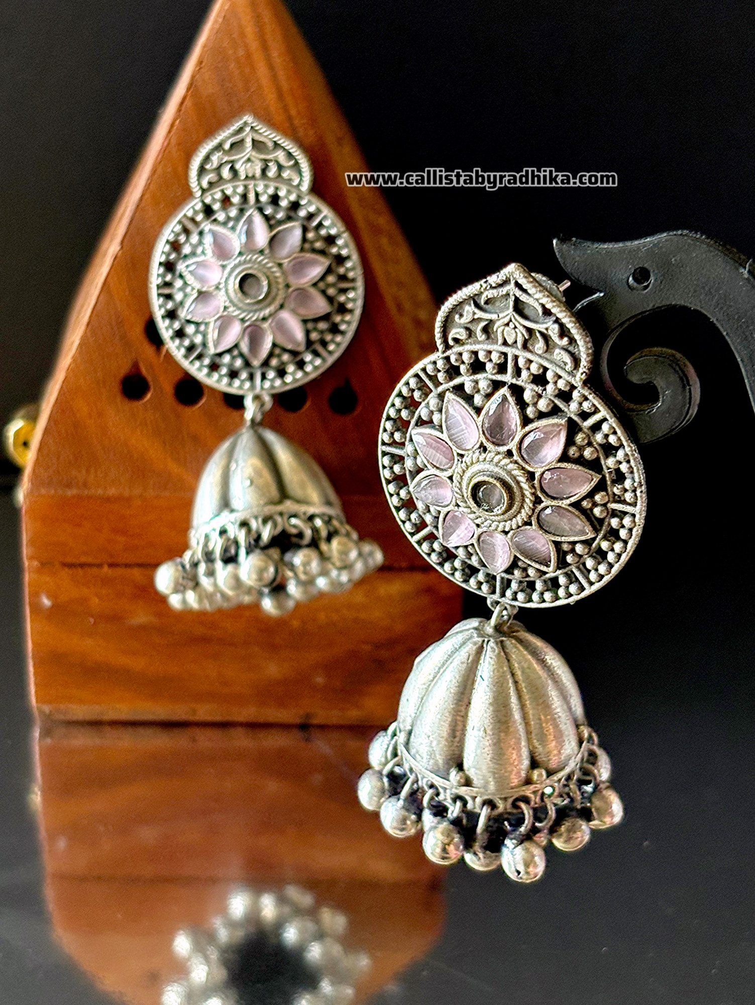 Silver Replica Jhumka