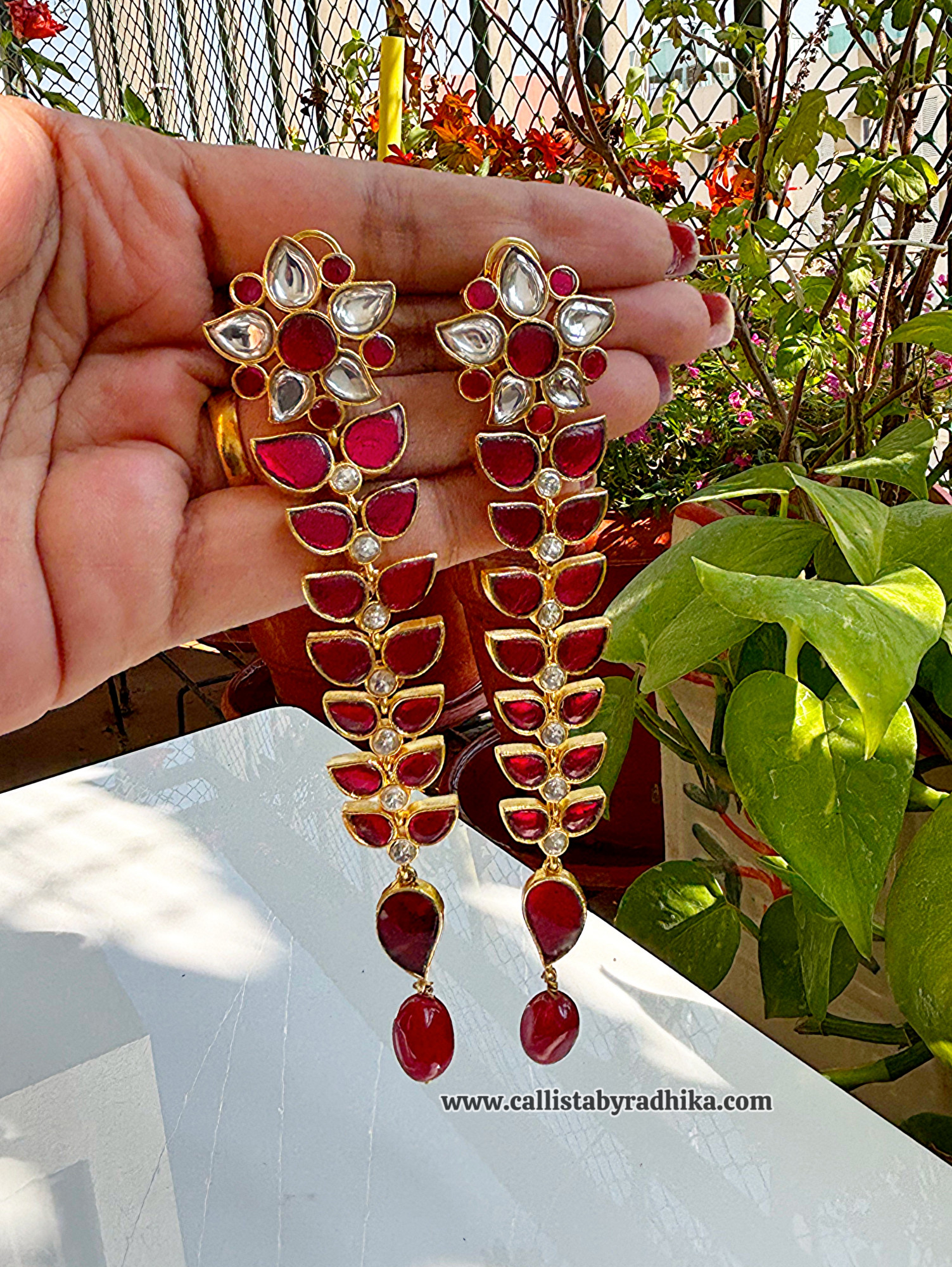 Jadau Kundan Earrings