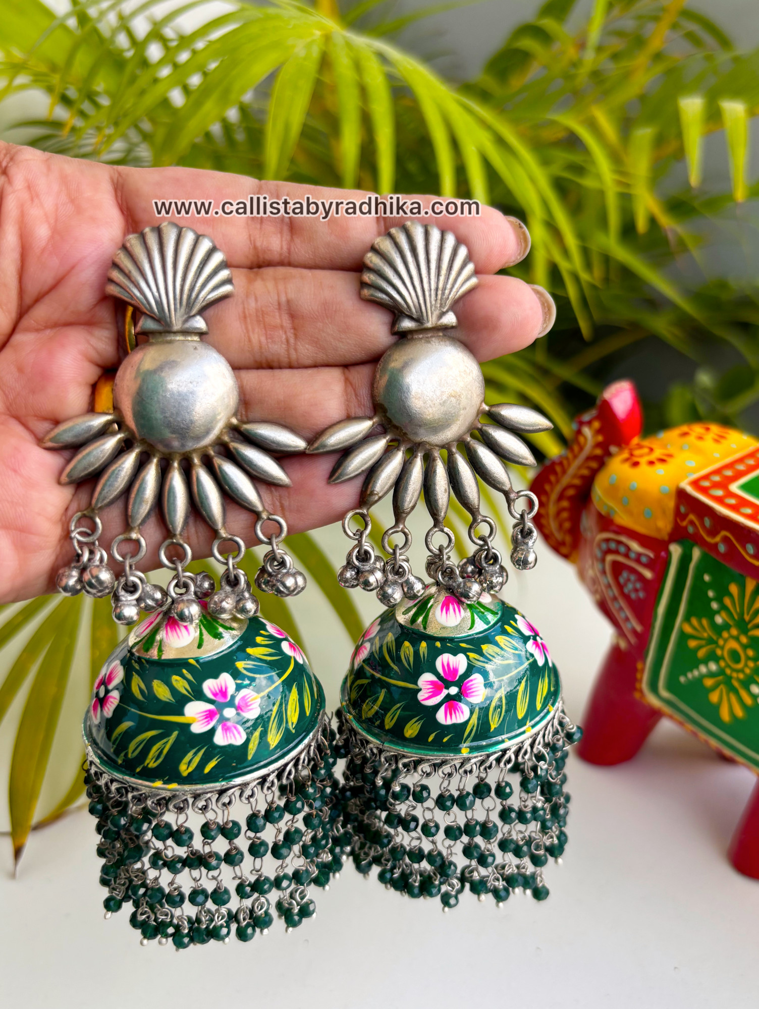 Hand-painted Earrings (HPE-058)