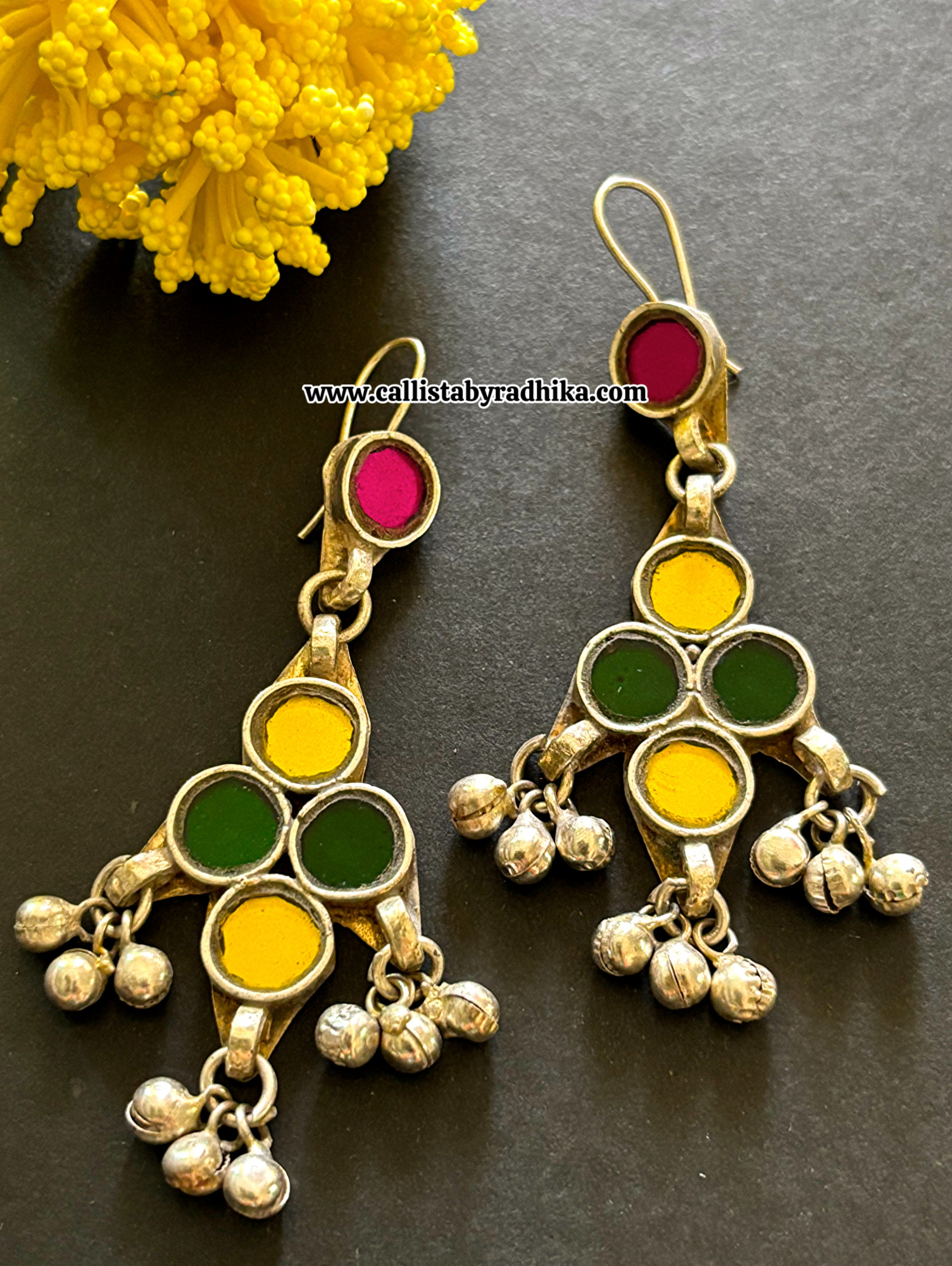 Real Glass Earrings