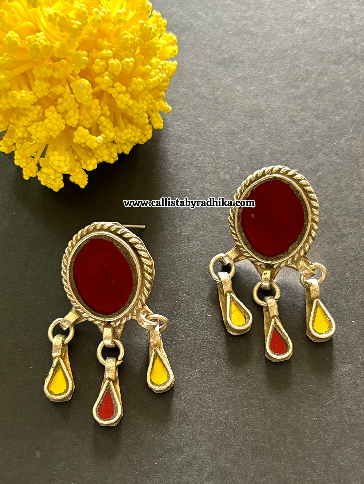 Real Glass Earrings