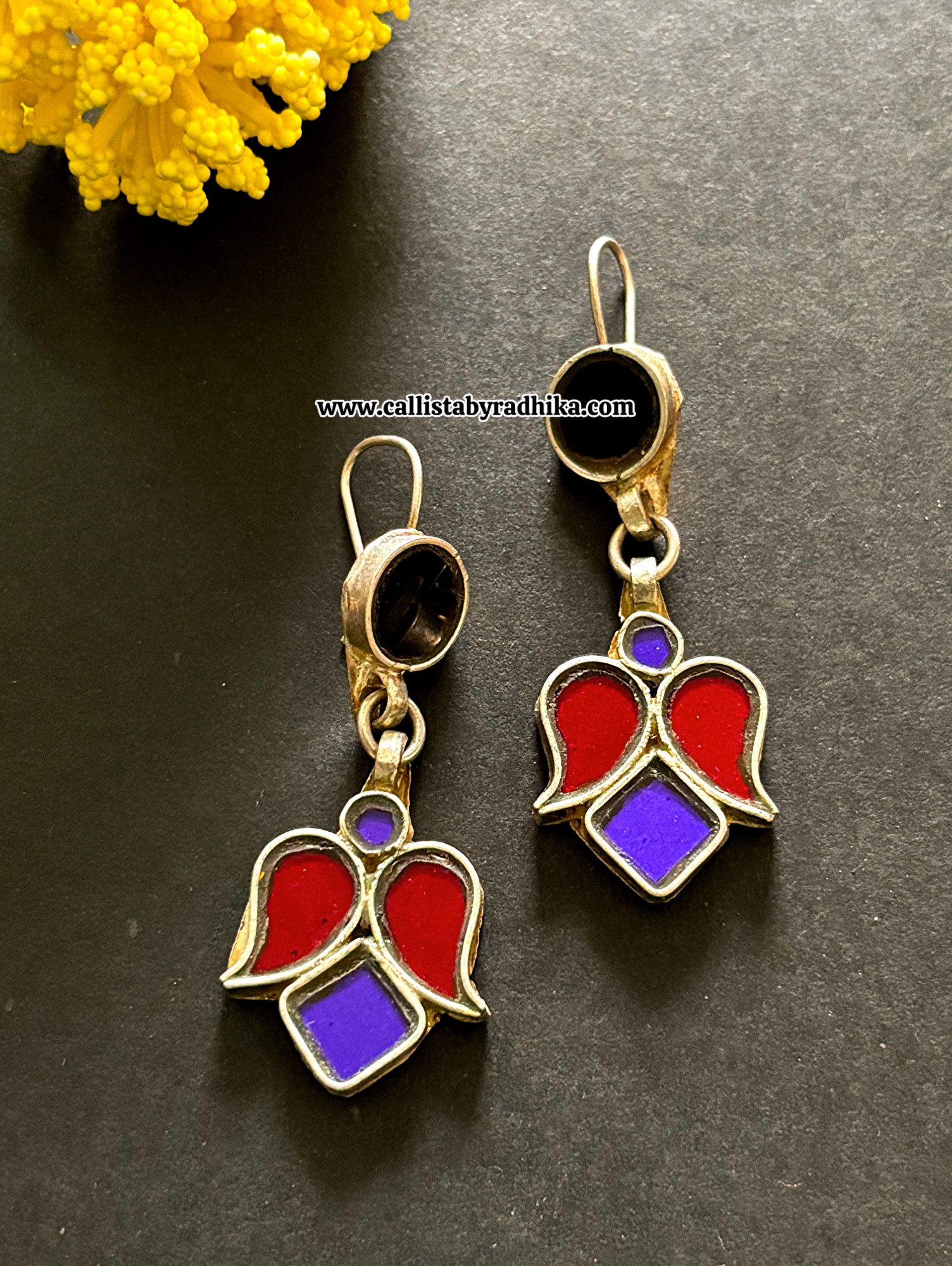 Real Glass Earrings