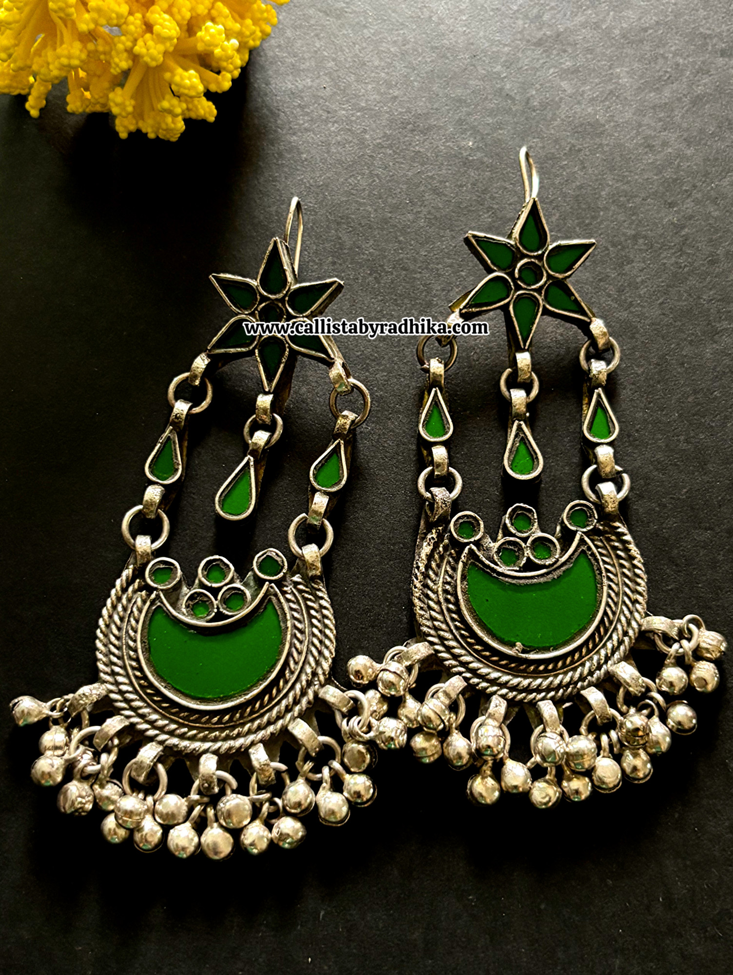 Real Glass Earrings