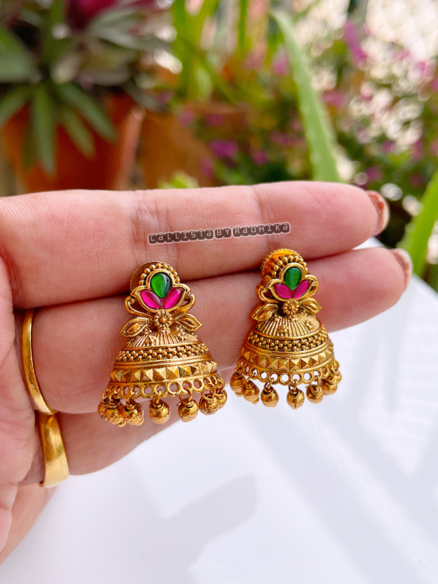 Jadau Kundan Earrings (JDE-056)