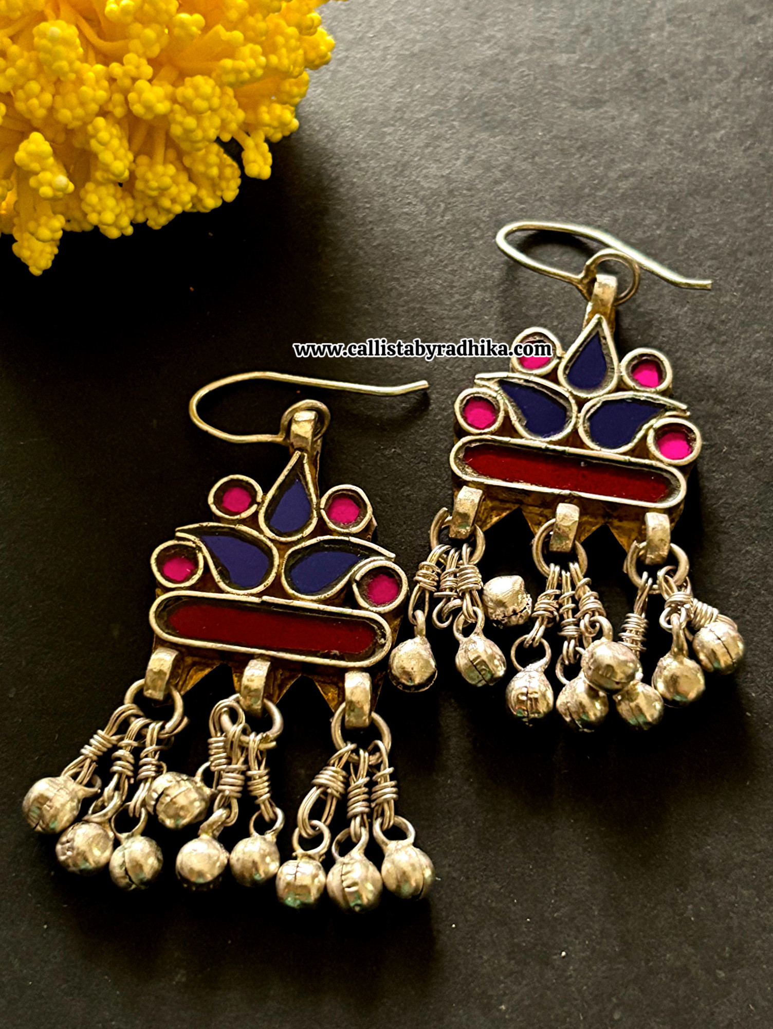 Real Glass Earrings