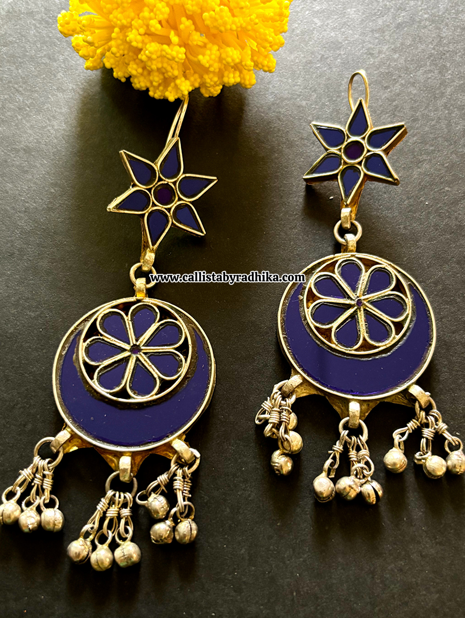 Real Glass Earrings