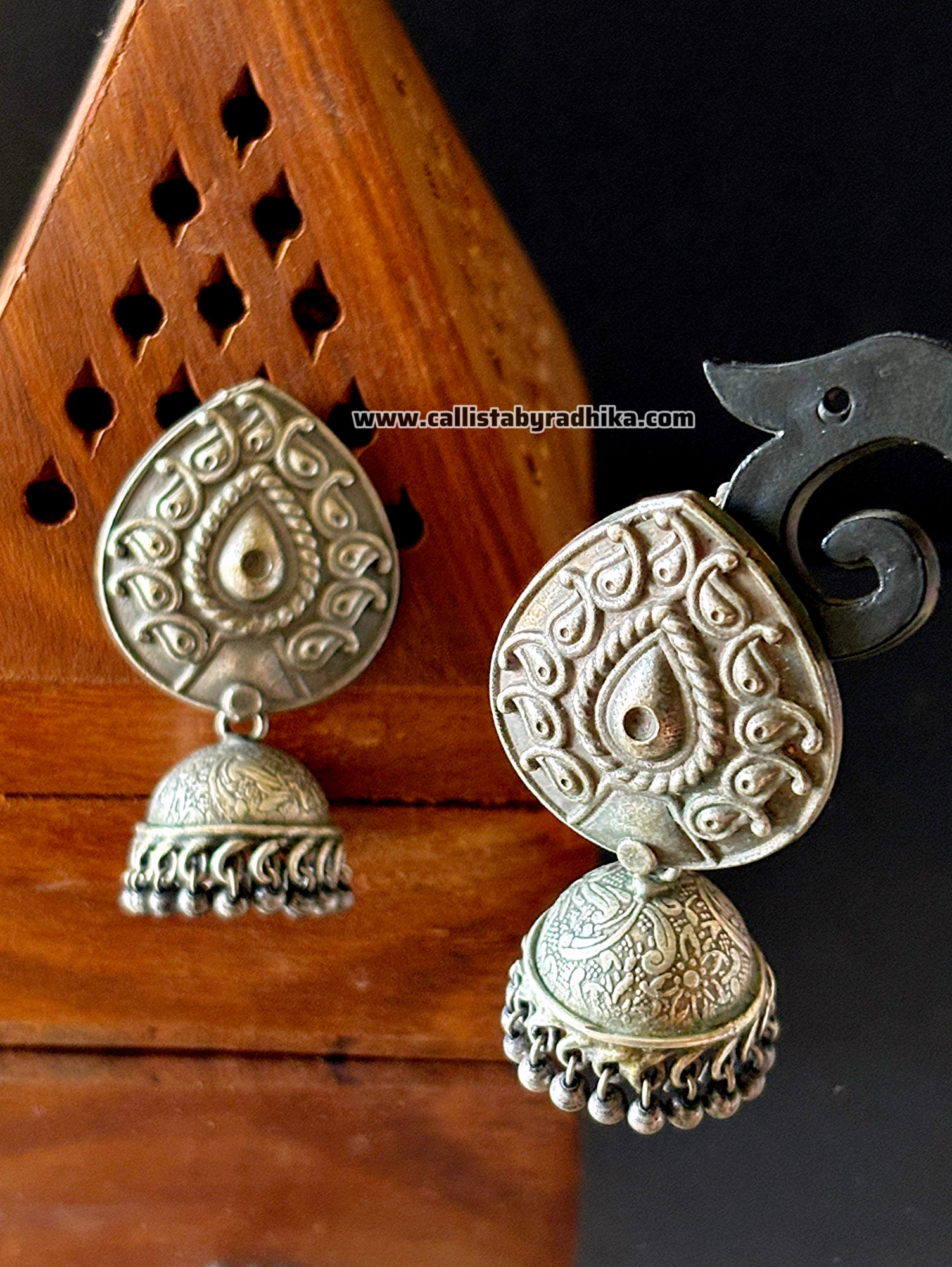 Silver Replica Jhumka