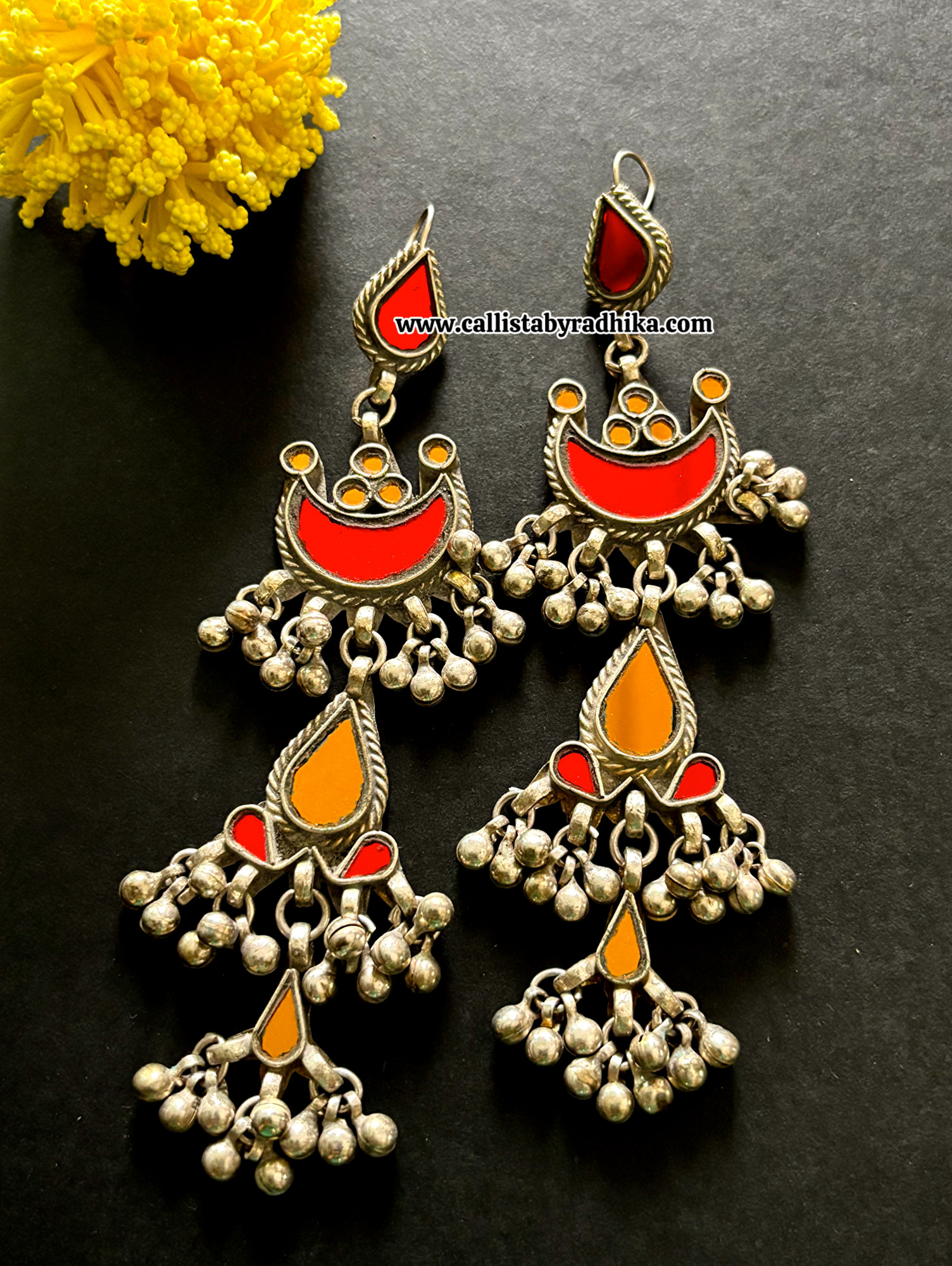 Real Glass Earrings