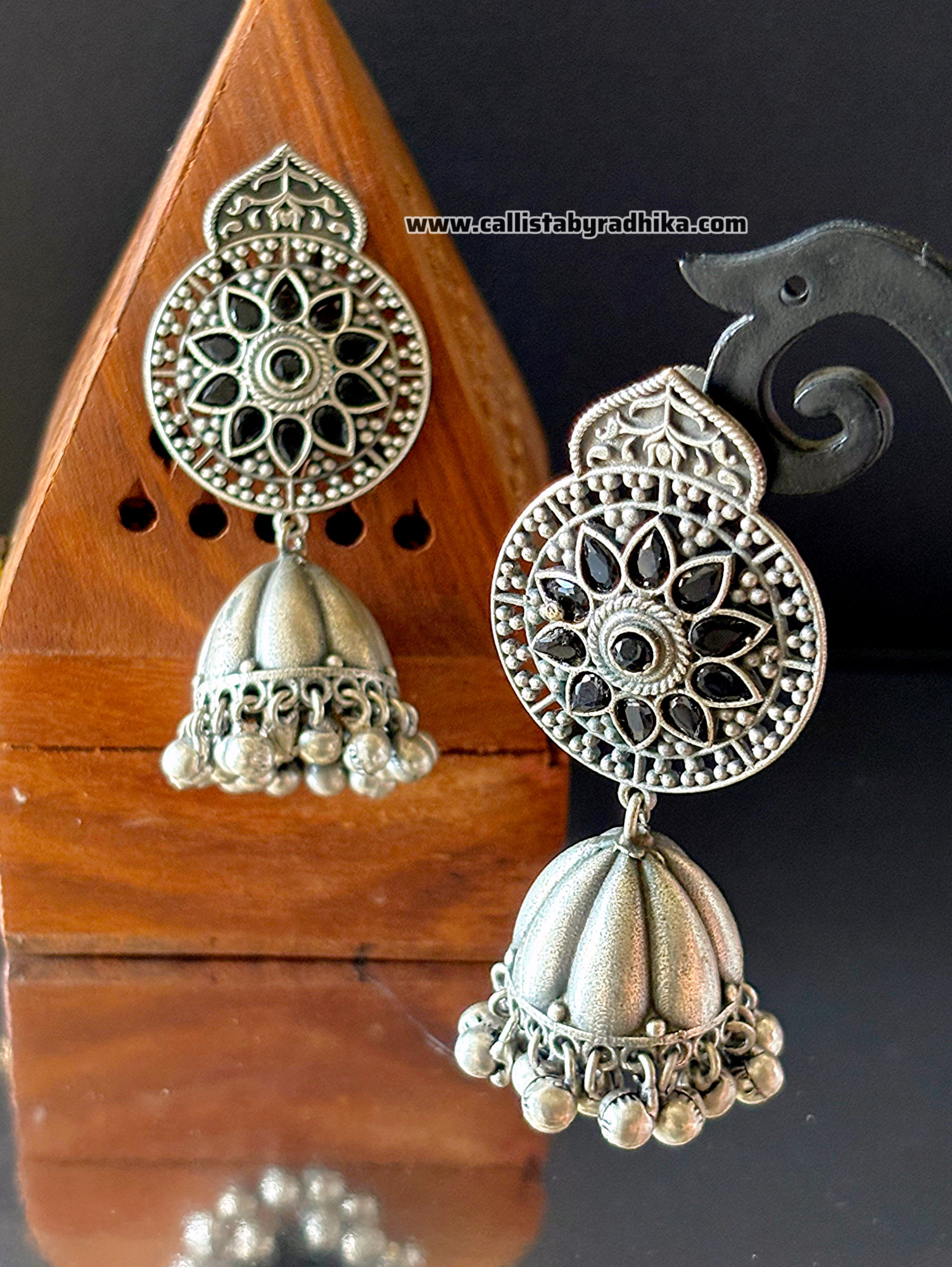 Silver Replica Jhumka