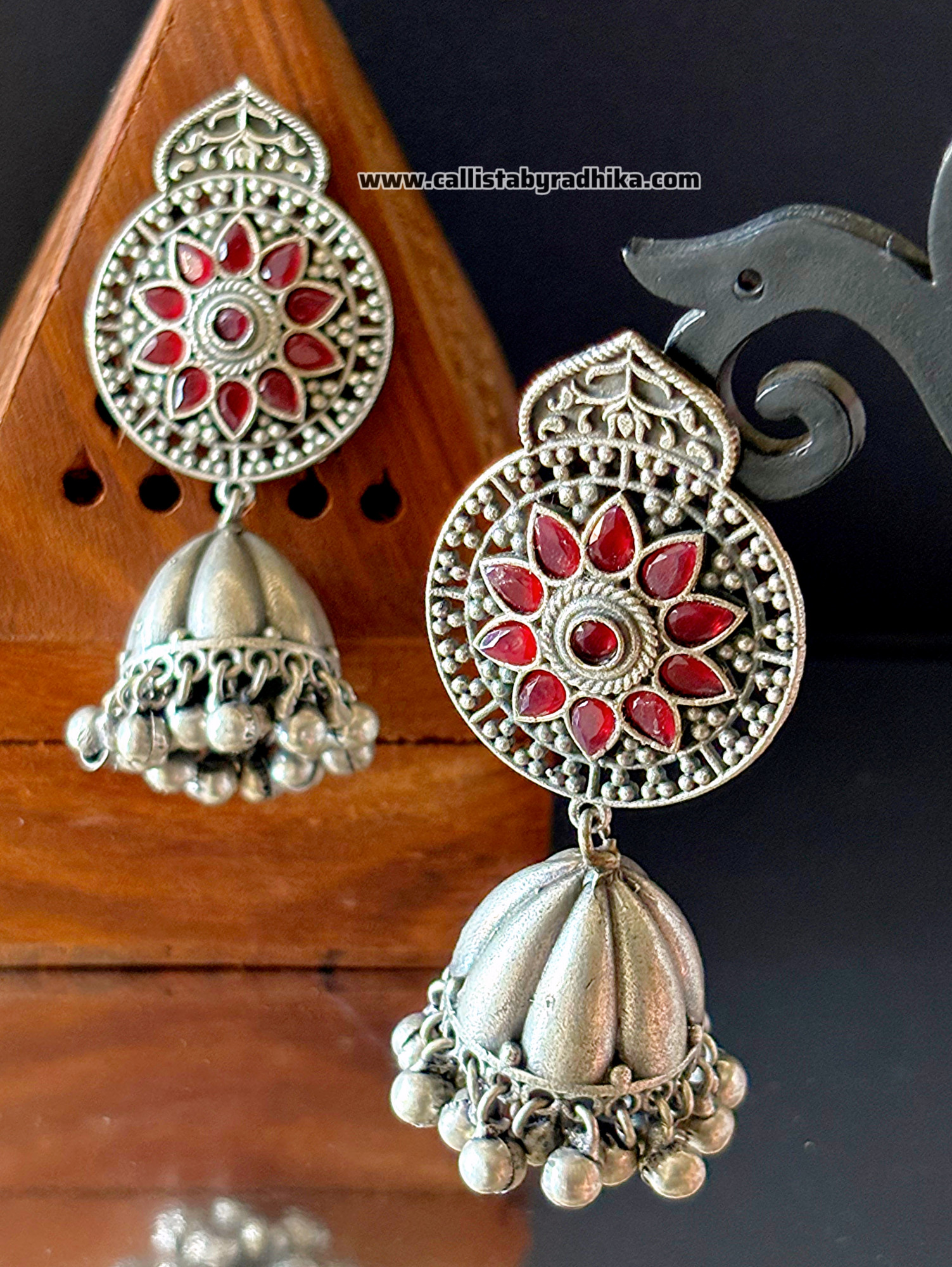 Silver Replica Jhumka