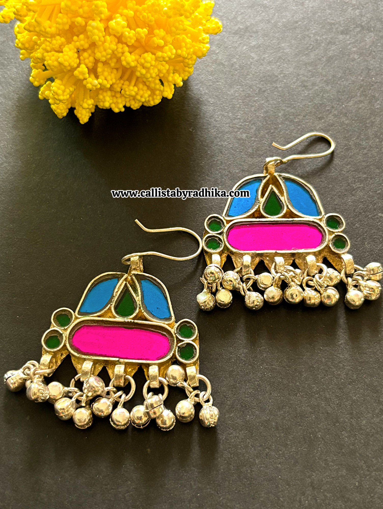 Real Glass Earrings