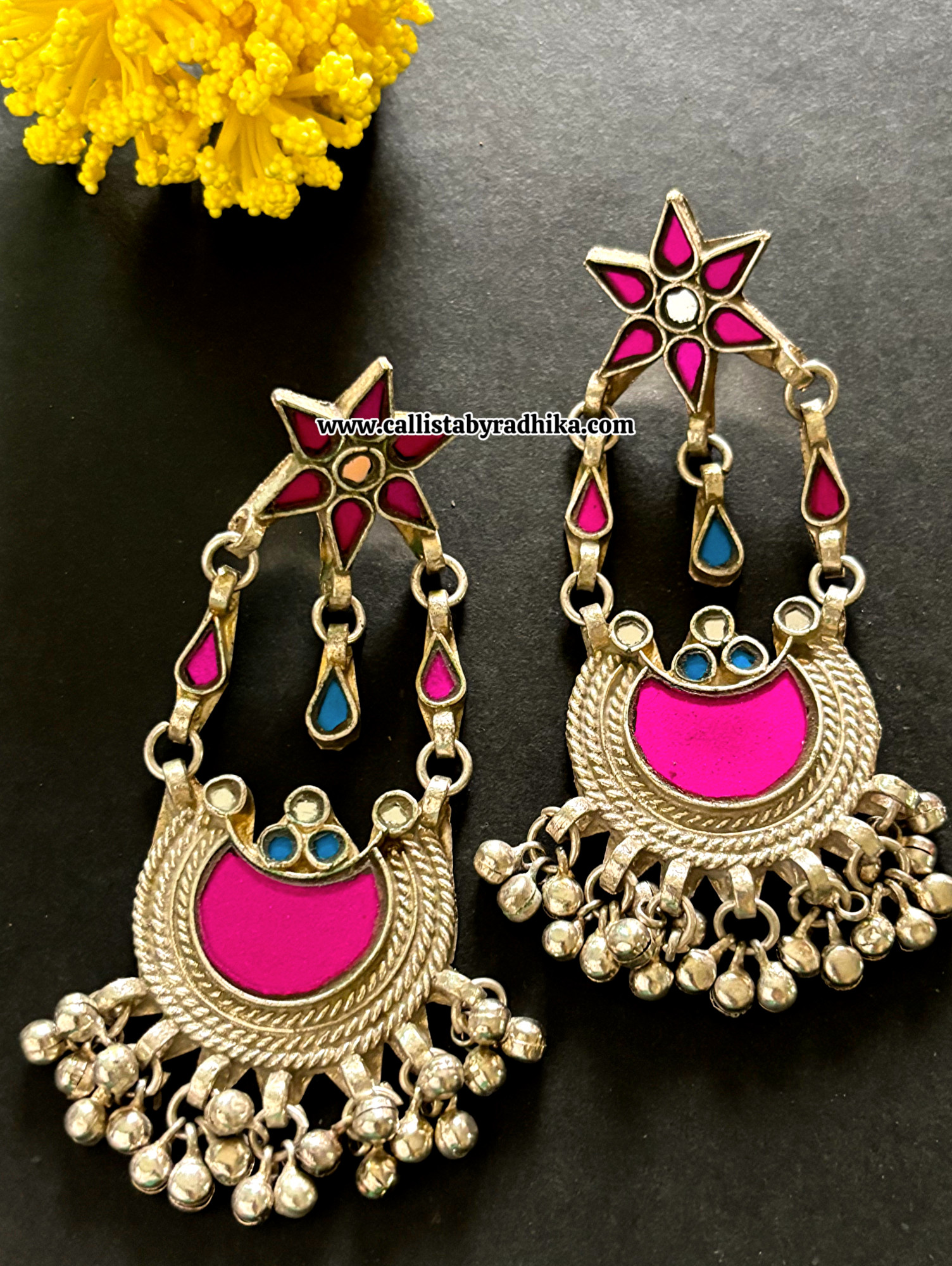 Real Glass Earrings