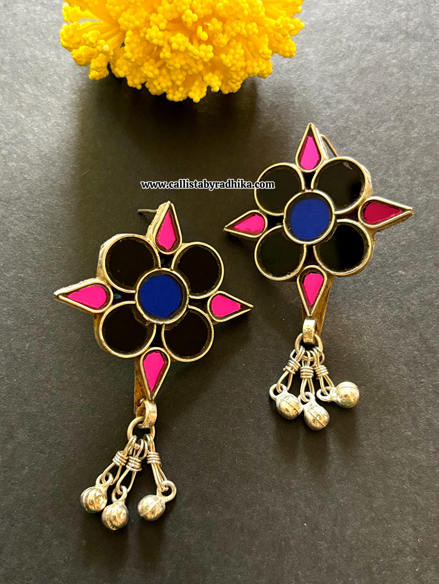 Real Glass Earrings