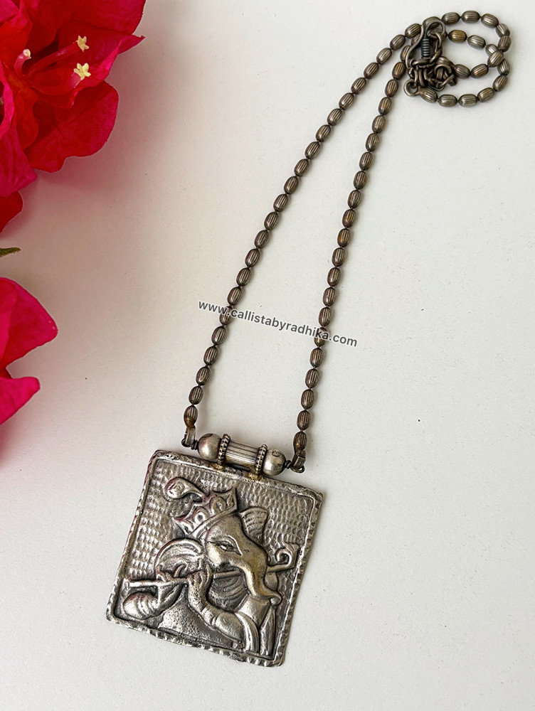 Image of Silver Replica Chain Pendant