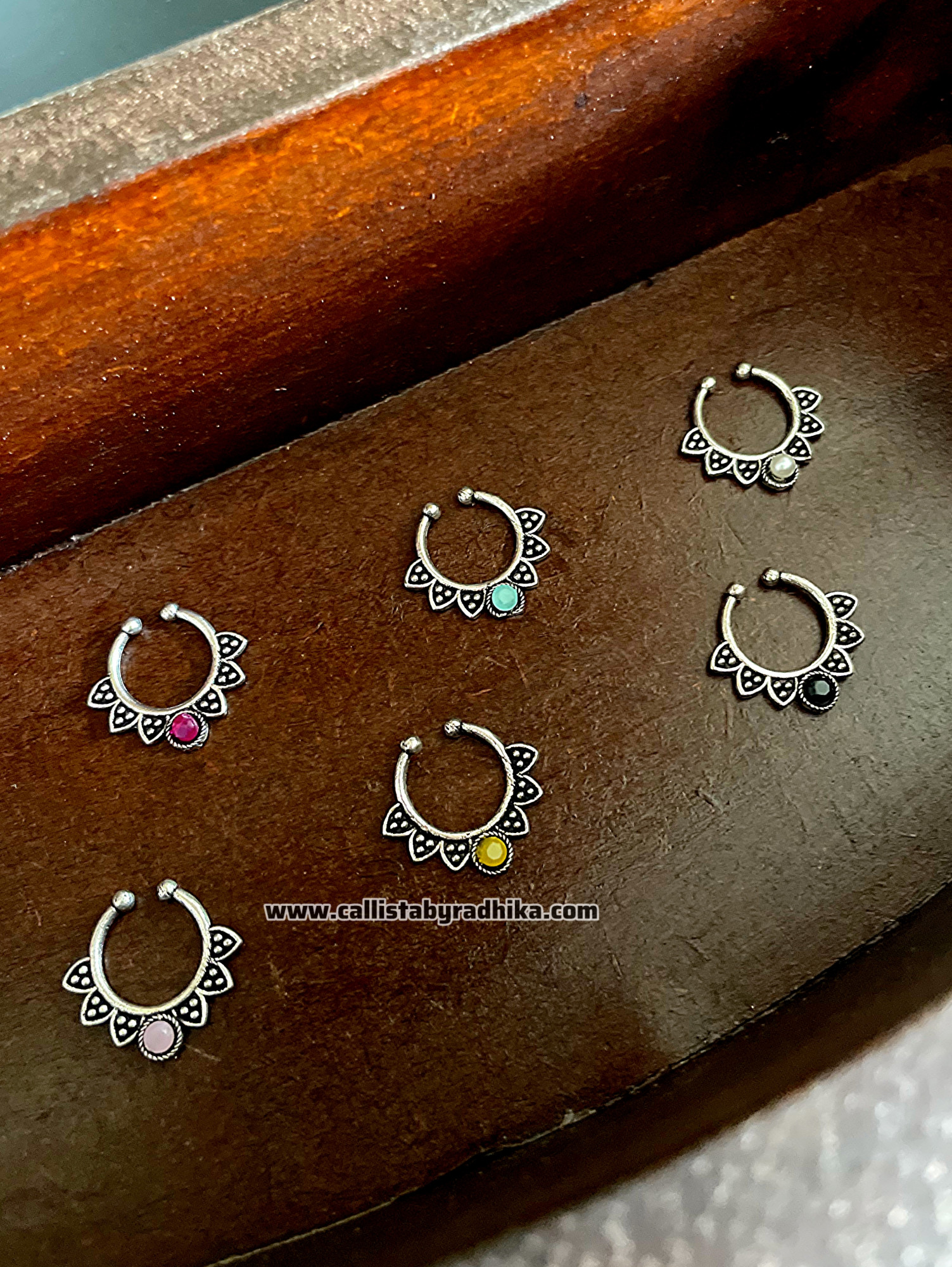 Silver Replica Septum Nosepin