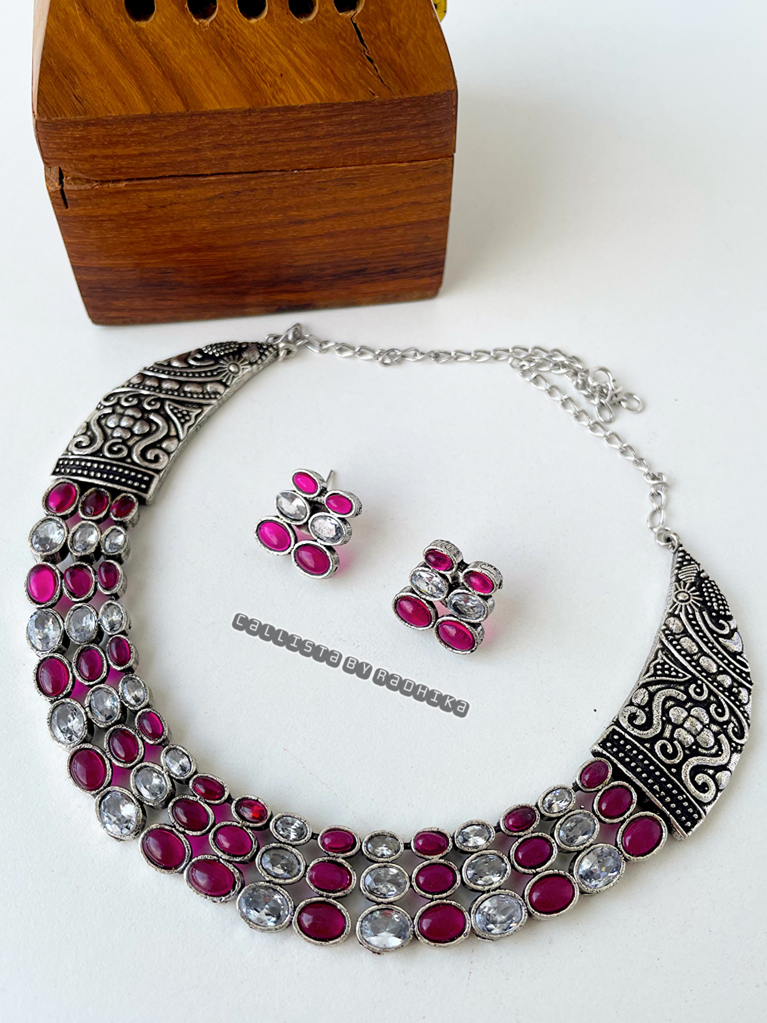 Silver Replica Neckpieces (SRN-048)