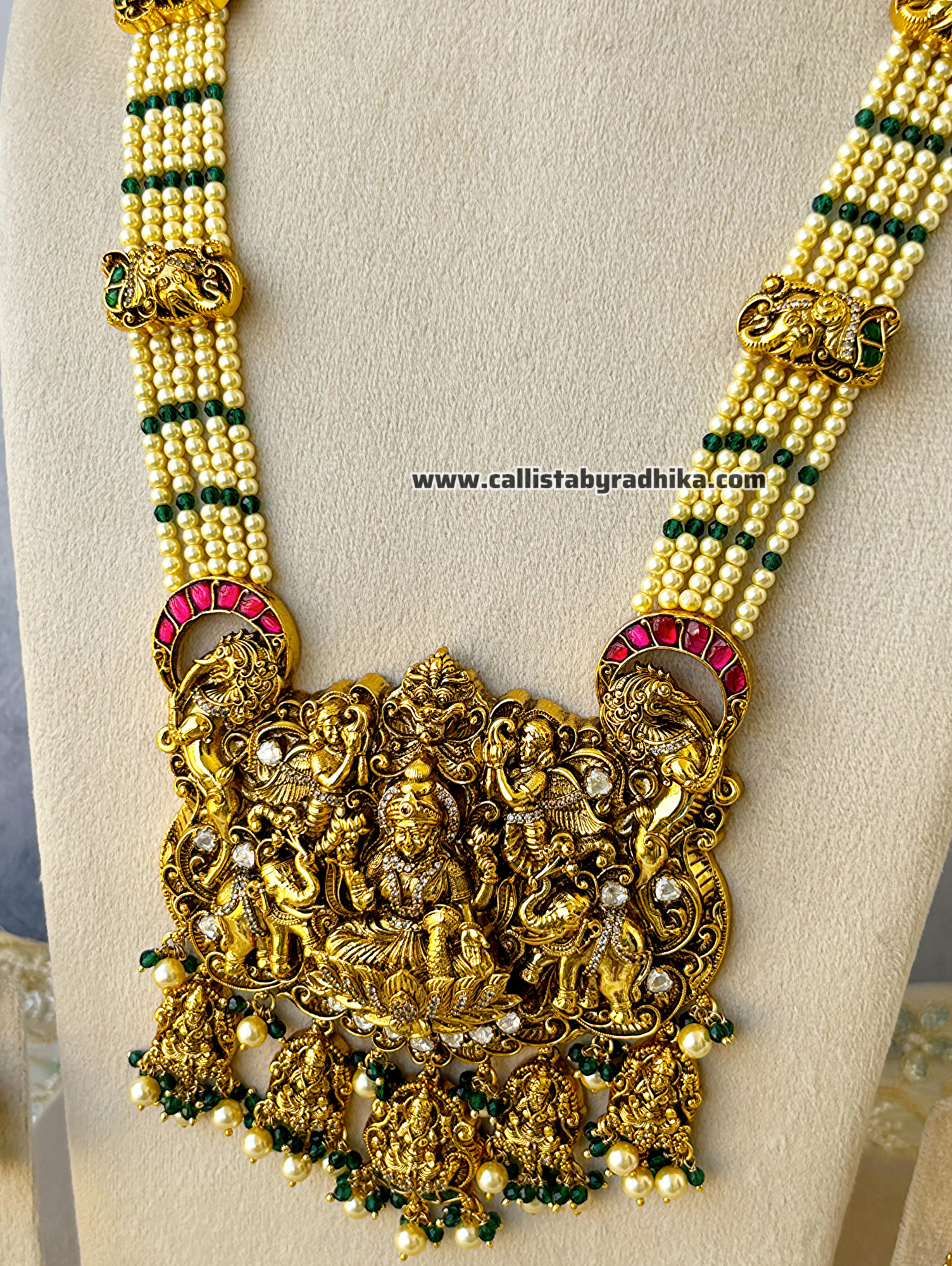 Jadau Nakshi Rani Haar