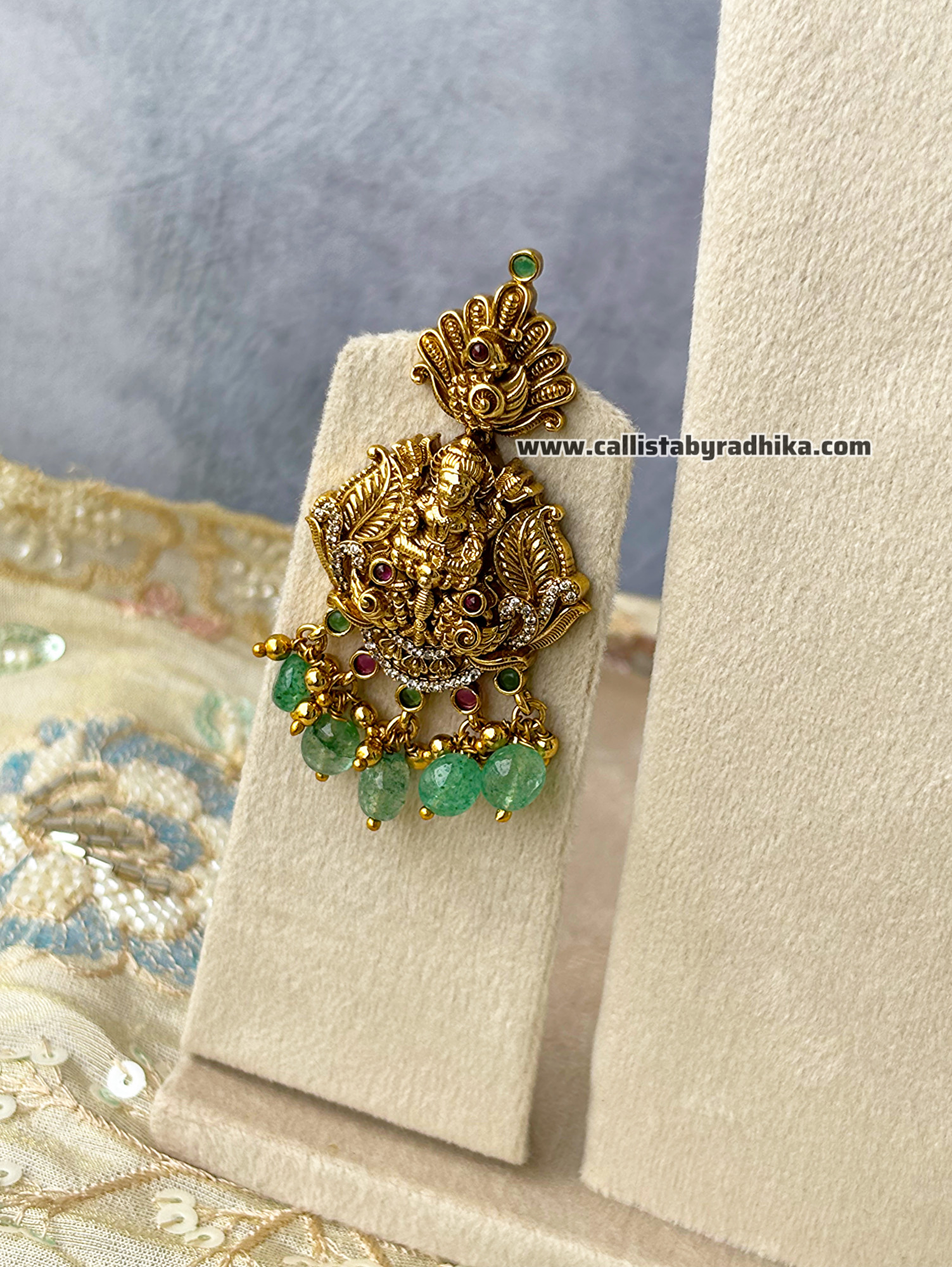 Jadau Nakshi Bridal Neckpiece