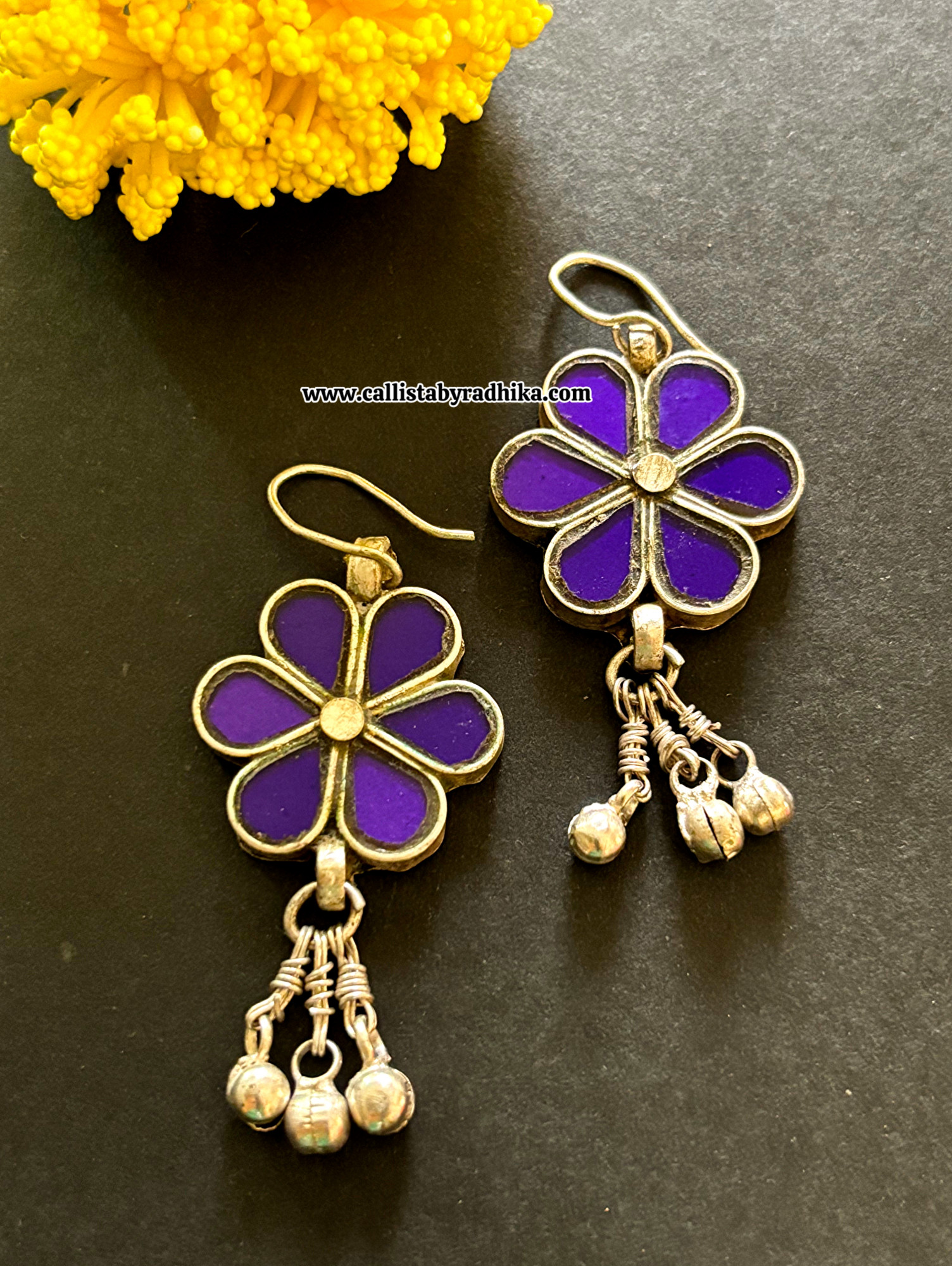 Real Glass Earrings
