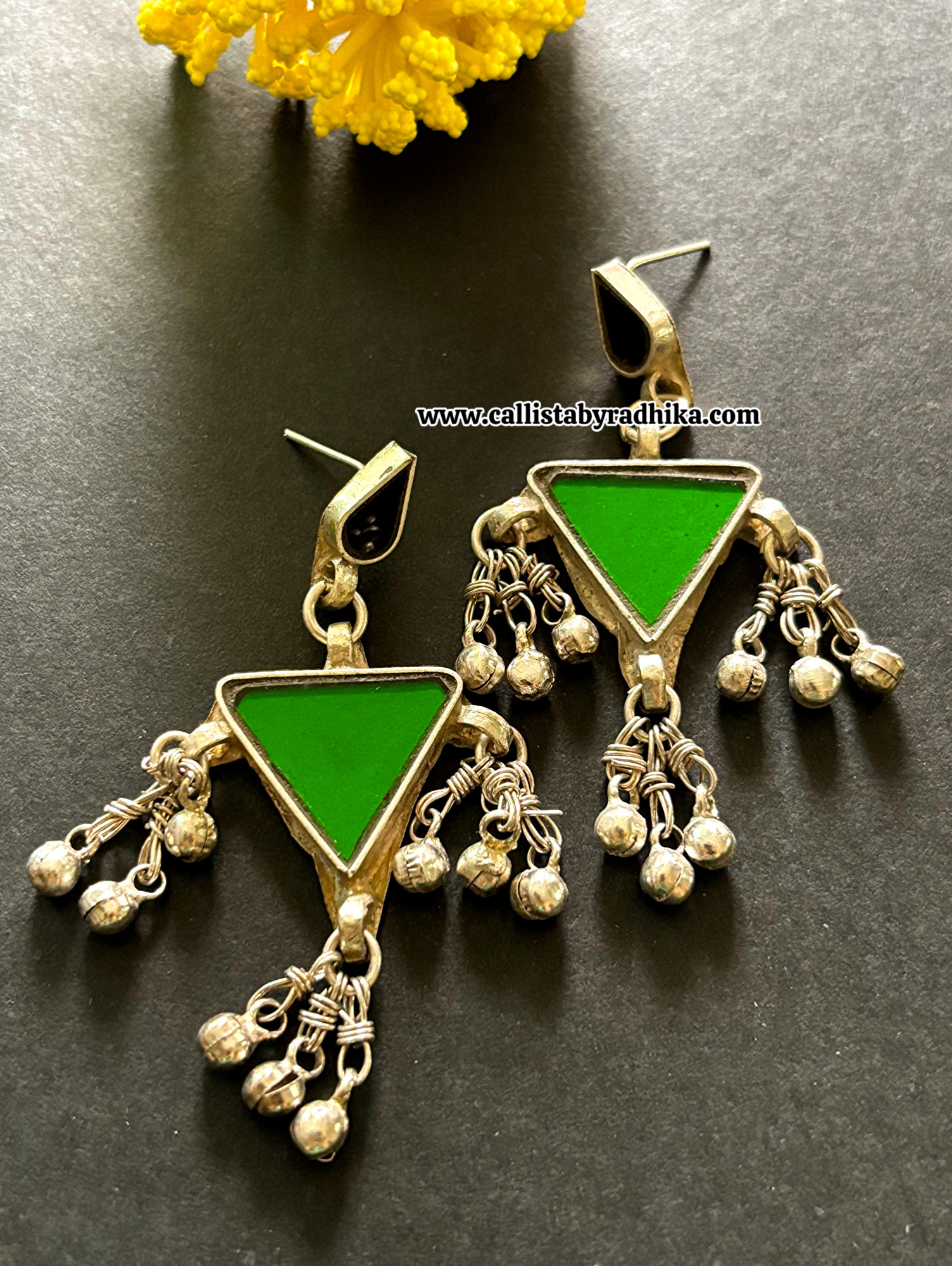 Real Glass Earrings