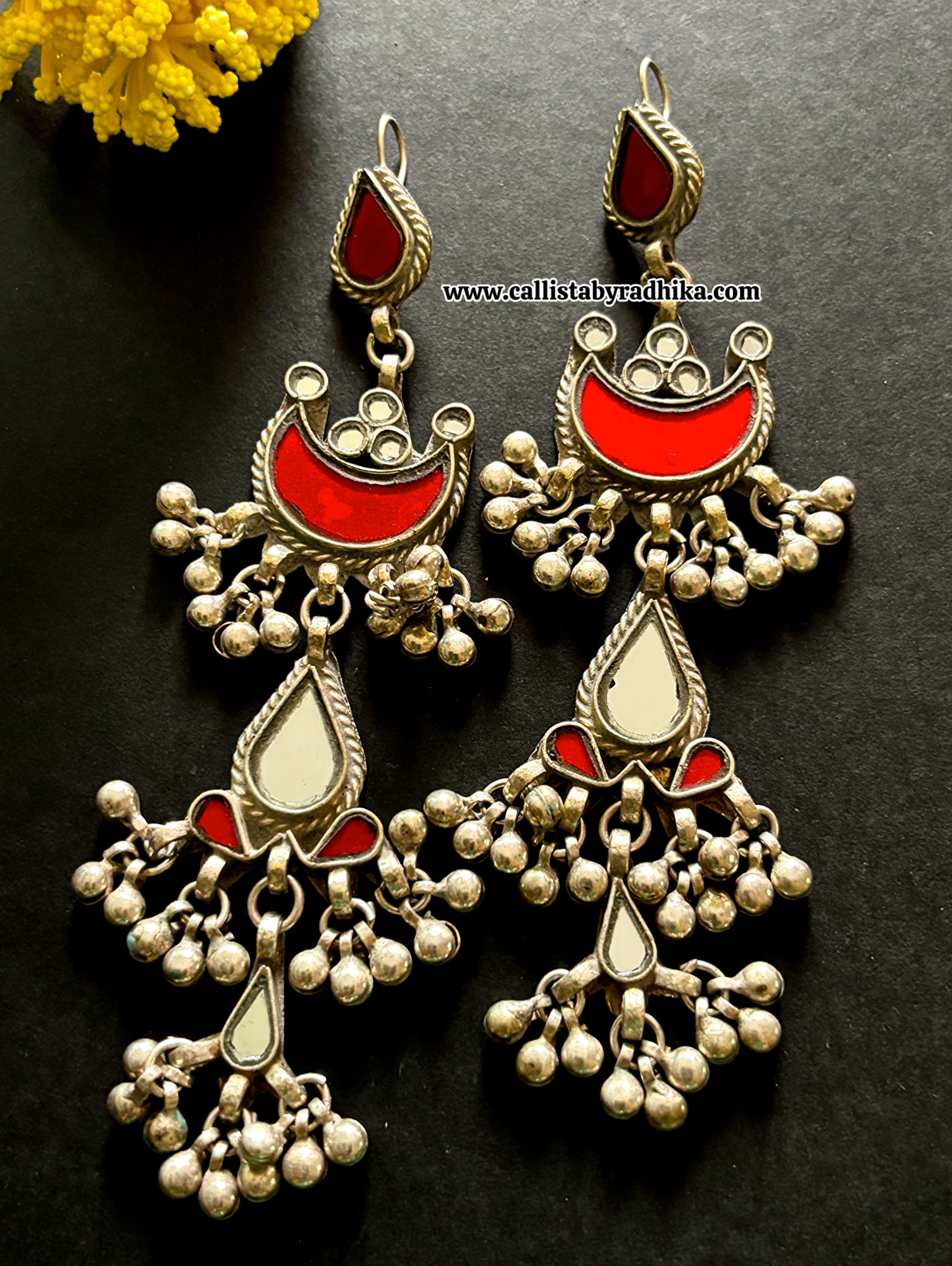 Real Glass Earrings
