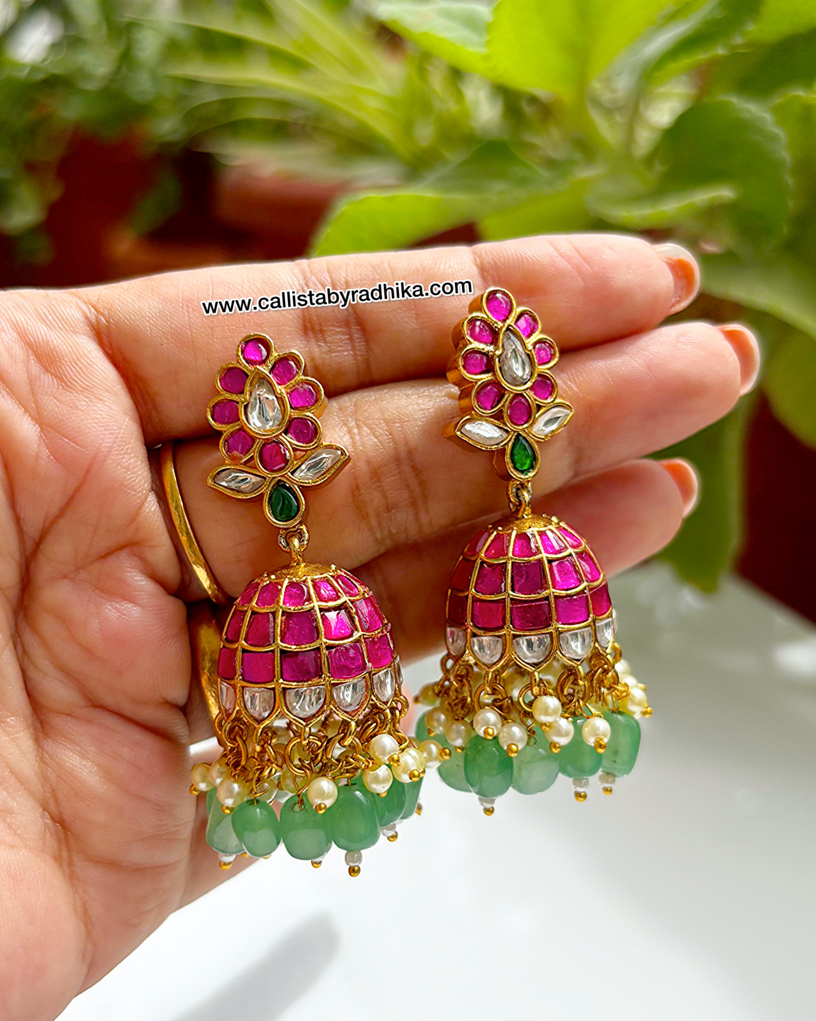 Jadau Jhumka
