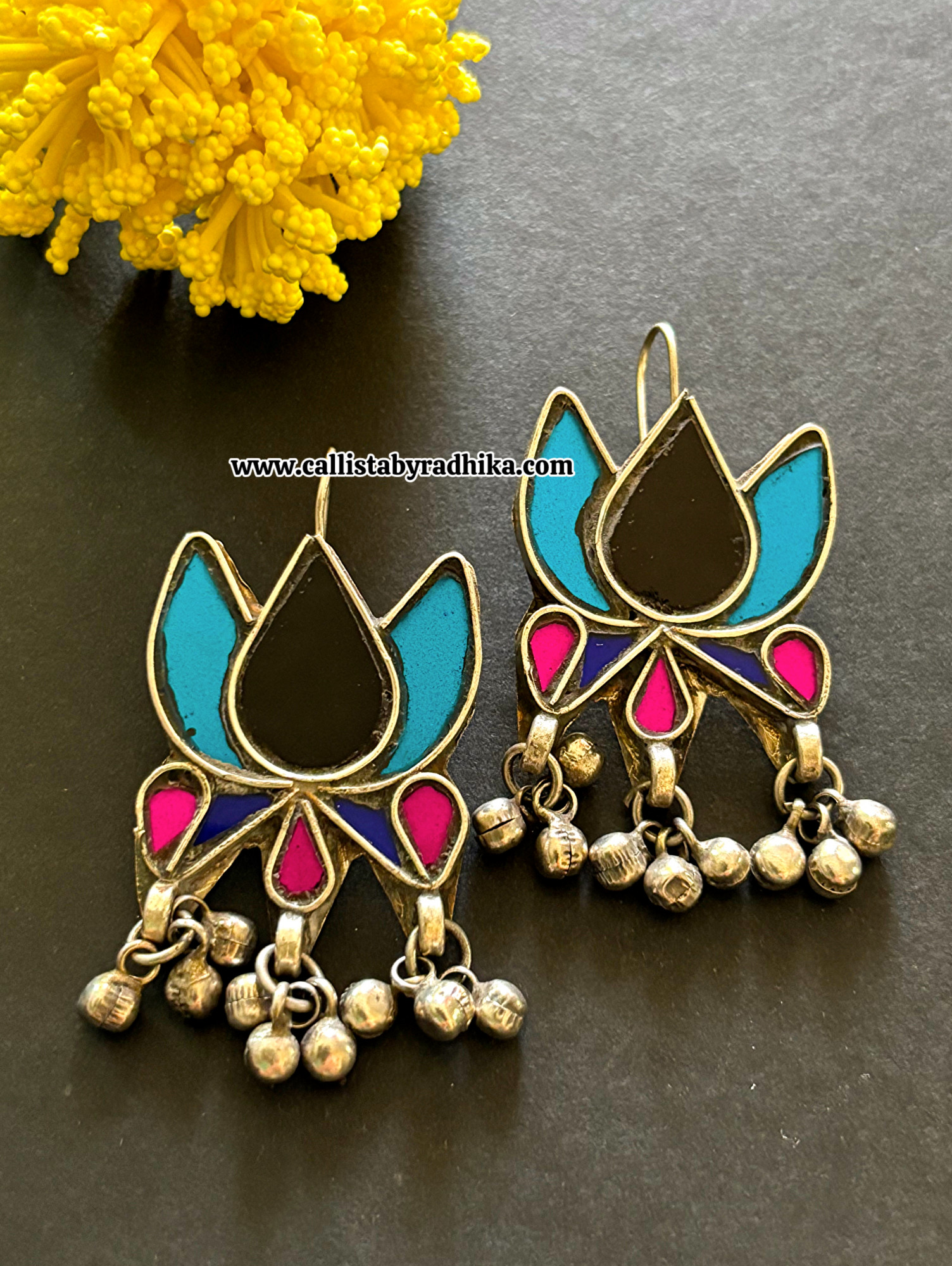 Real Glass Earrings