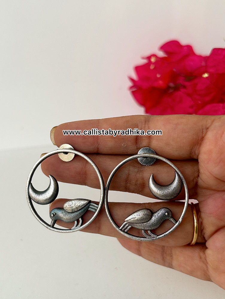 Image of Silver Replica Earring (SRE-046)