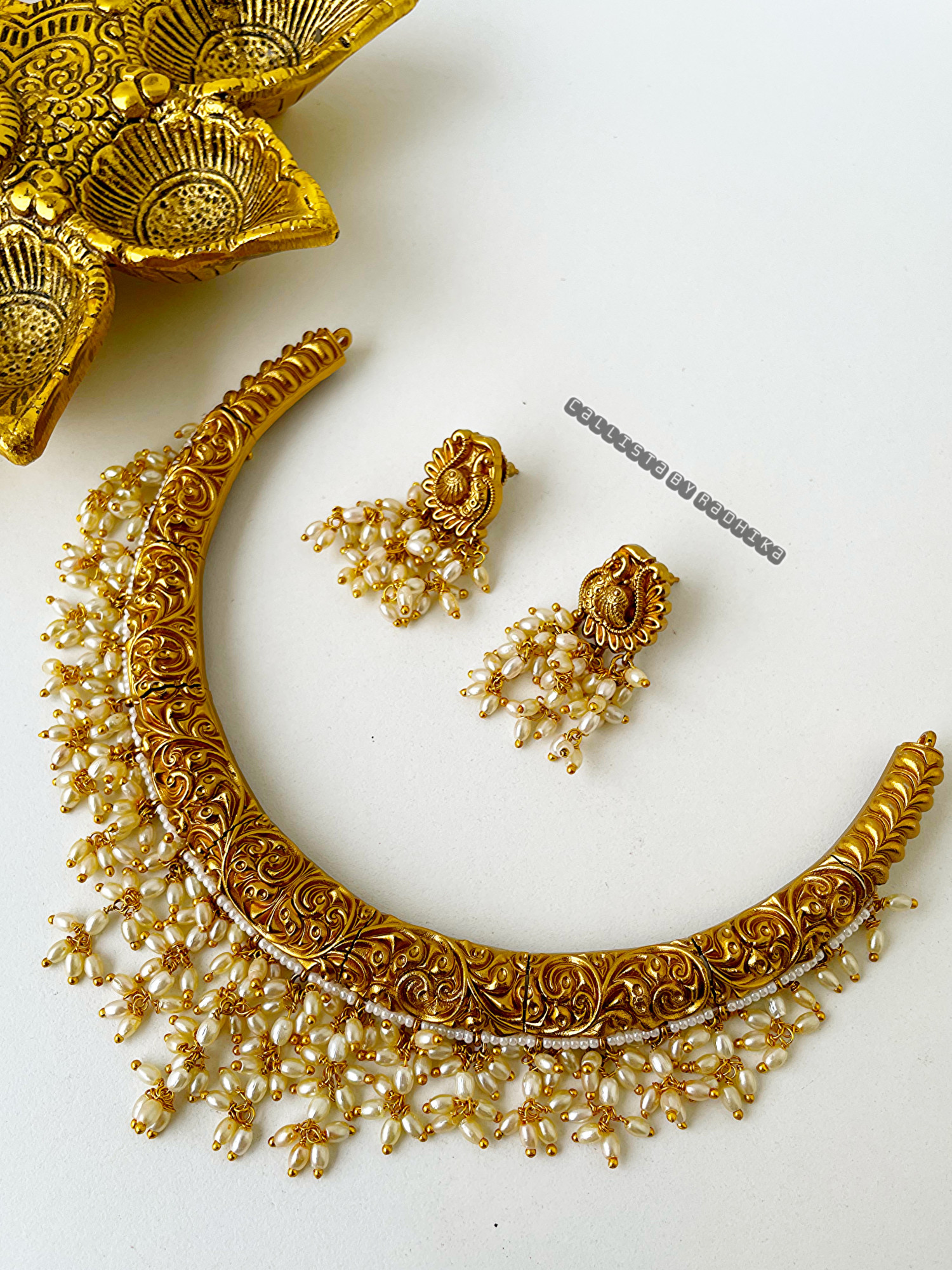 Hasli Pearl Neckpiece (GPN-120)