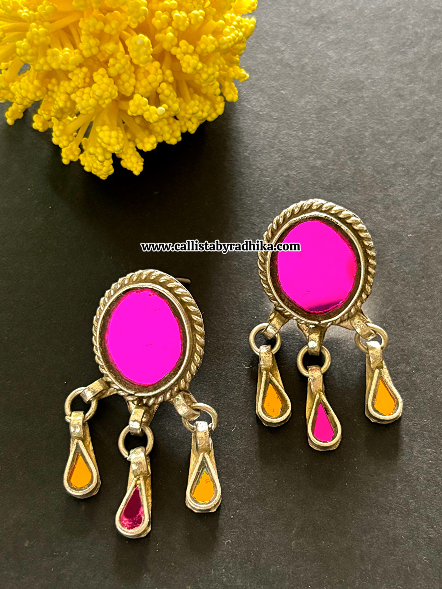 Real Glass Earrings