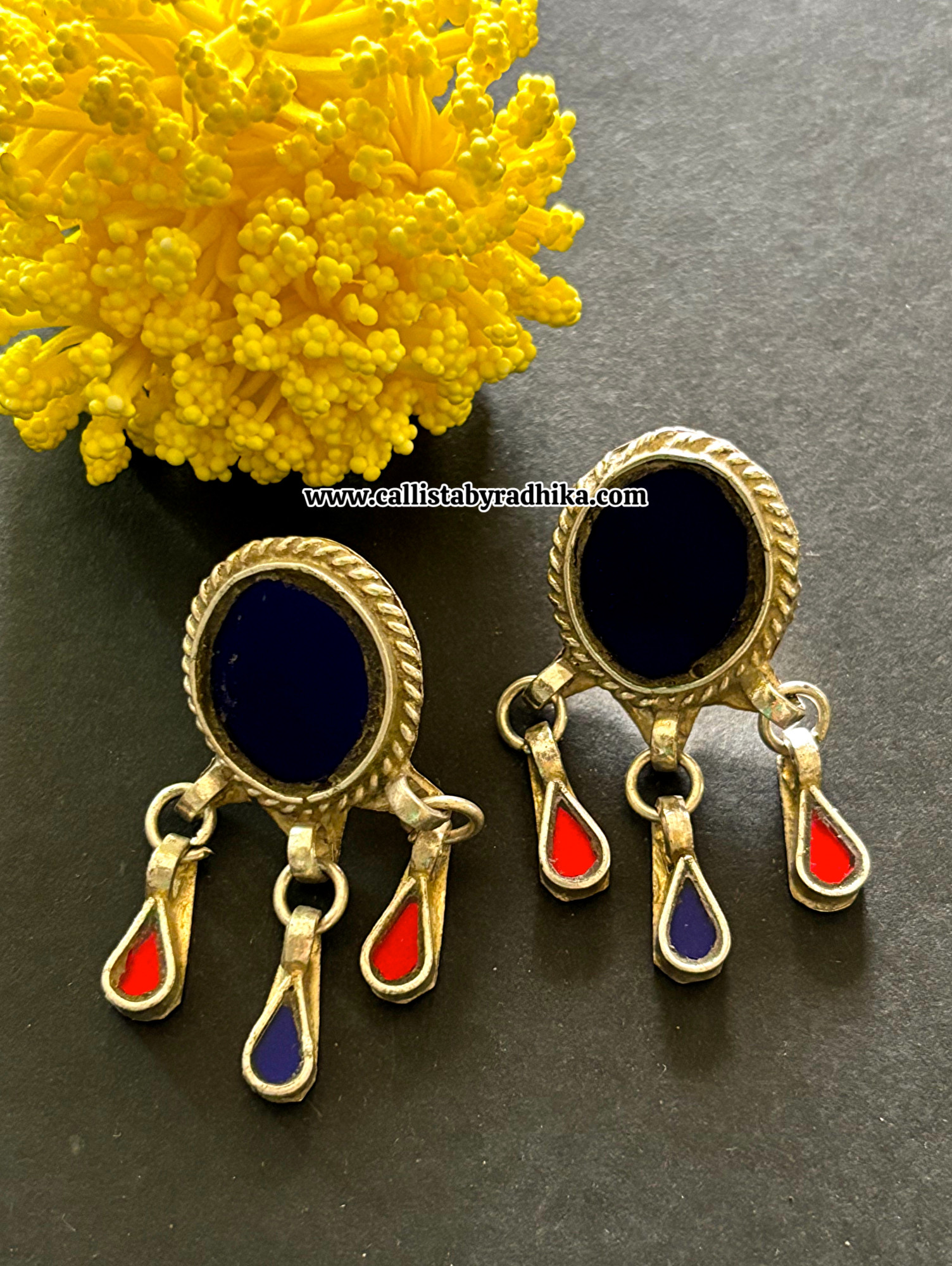 Real Glass Earrings