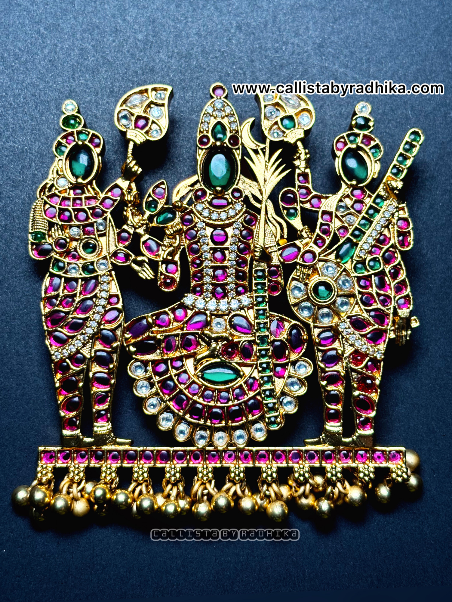 Lakshmi Gold Polish Pendant (GPP-019)