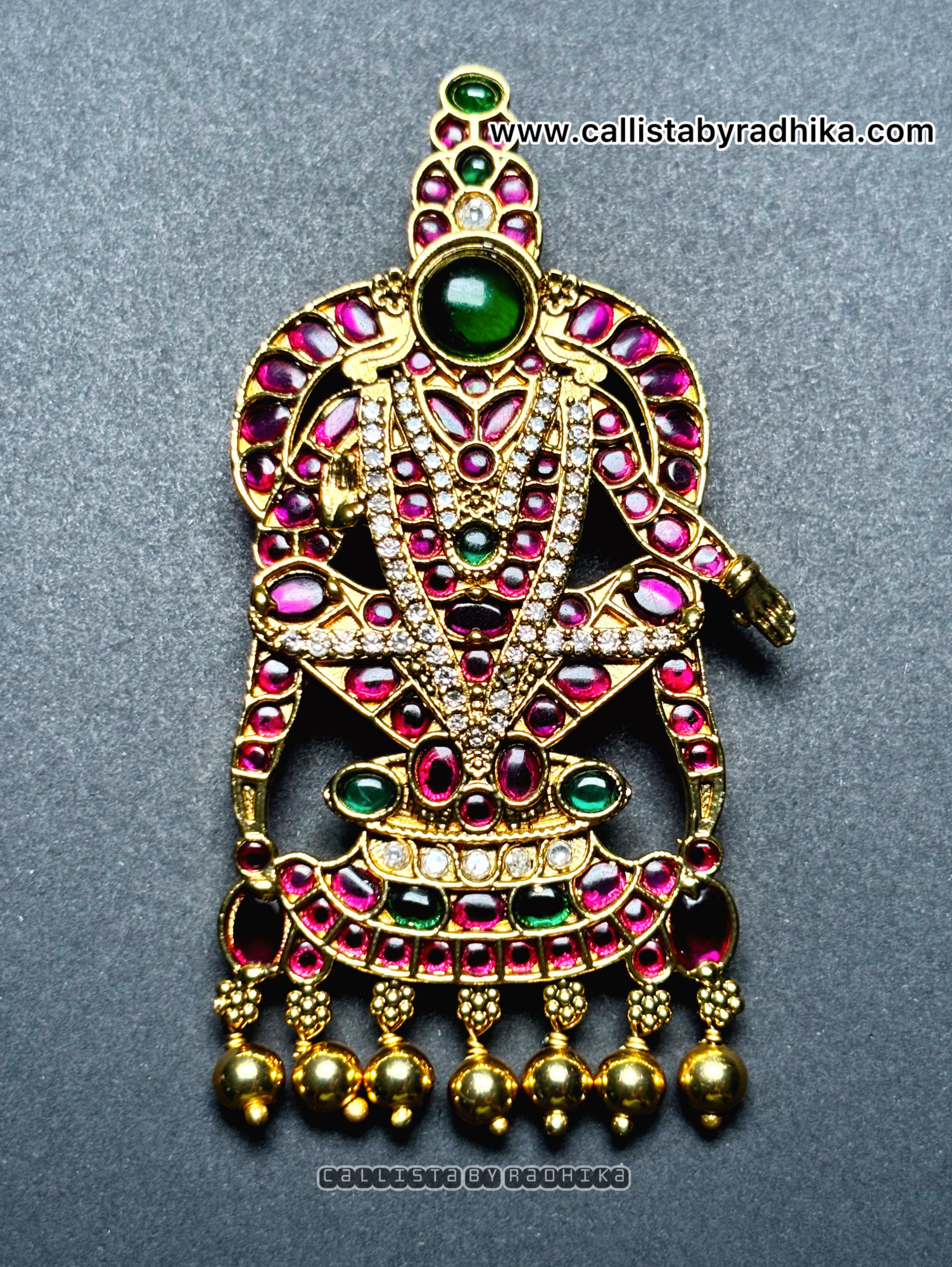 Ayyappa Gold Polish Pendant (GPP-020)