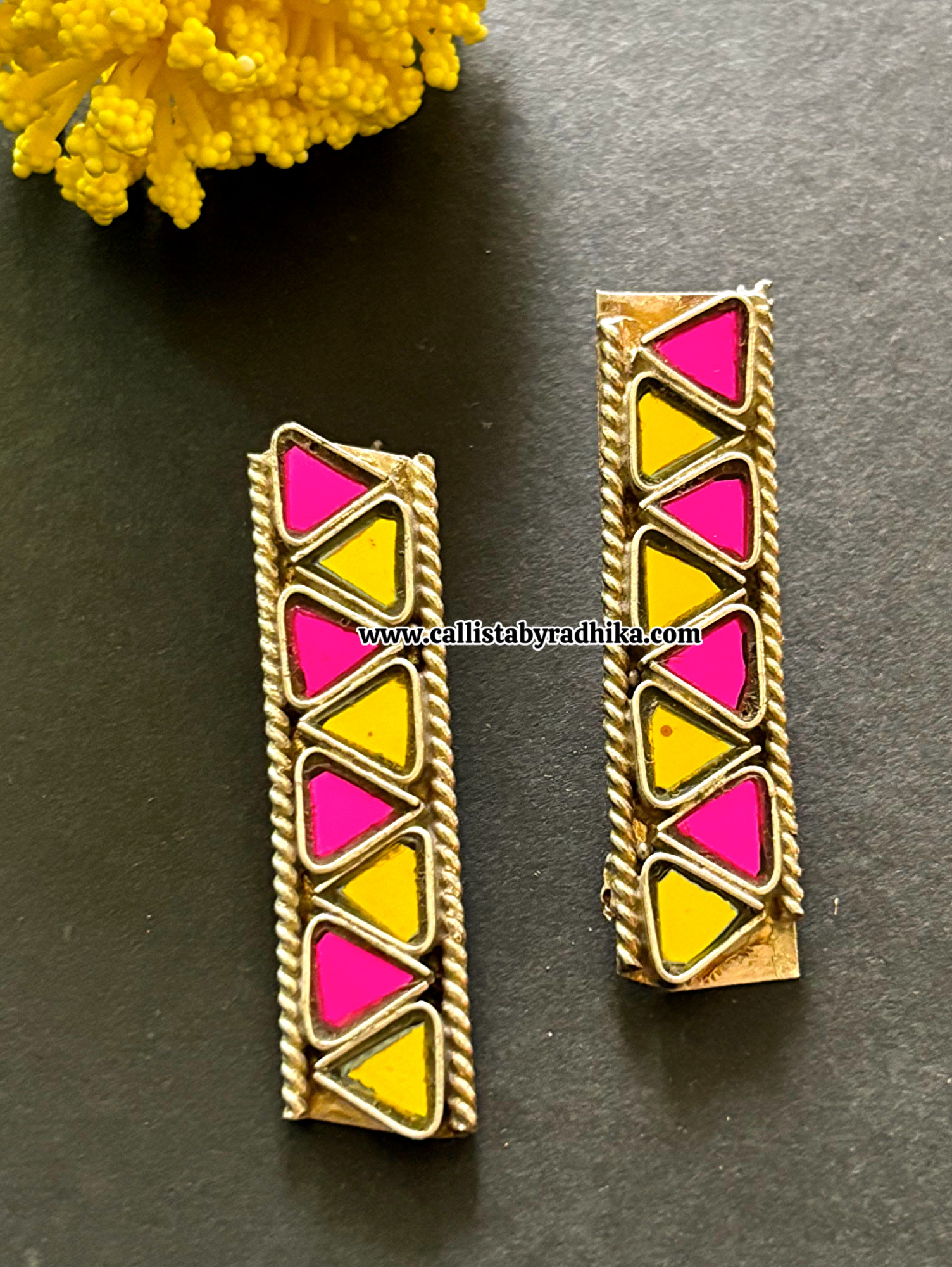 Real Glass Earrings