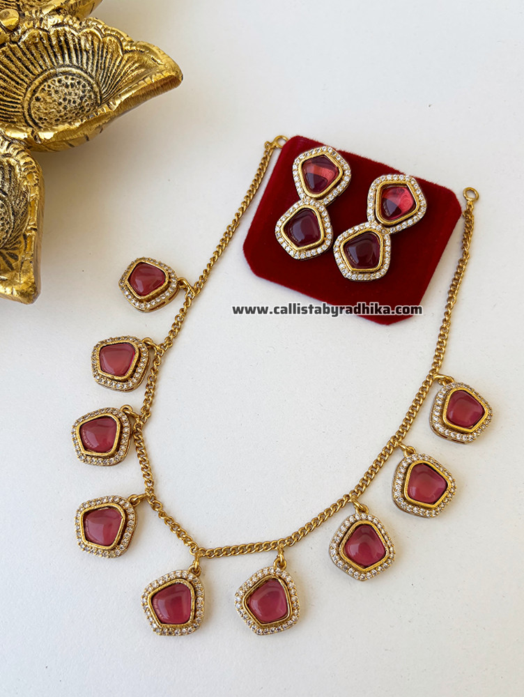 Image of Stone Drops Chain