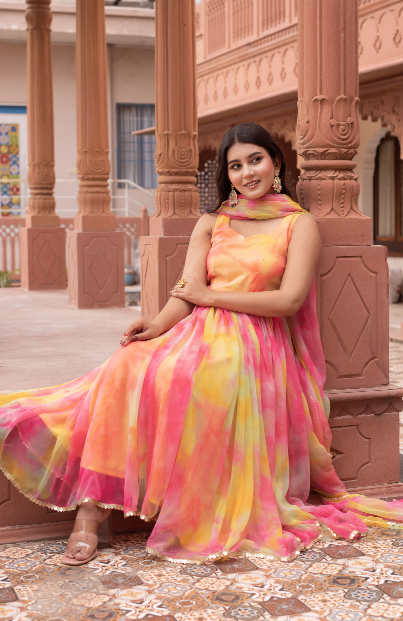 Gulaal Georgette Suit Set