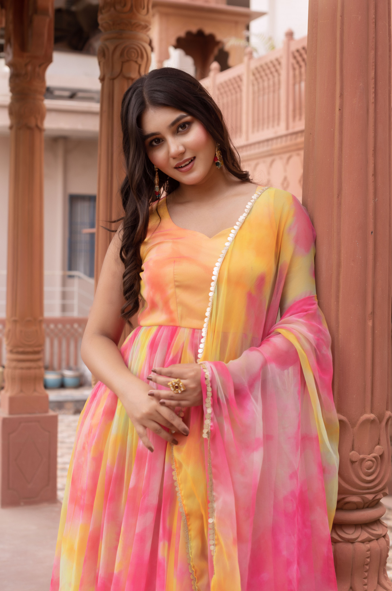 Gulaal Georgette Suit Set