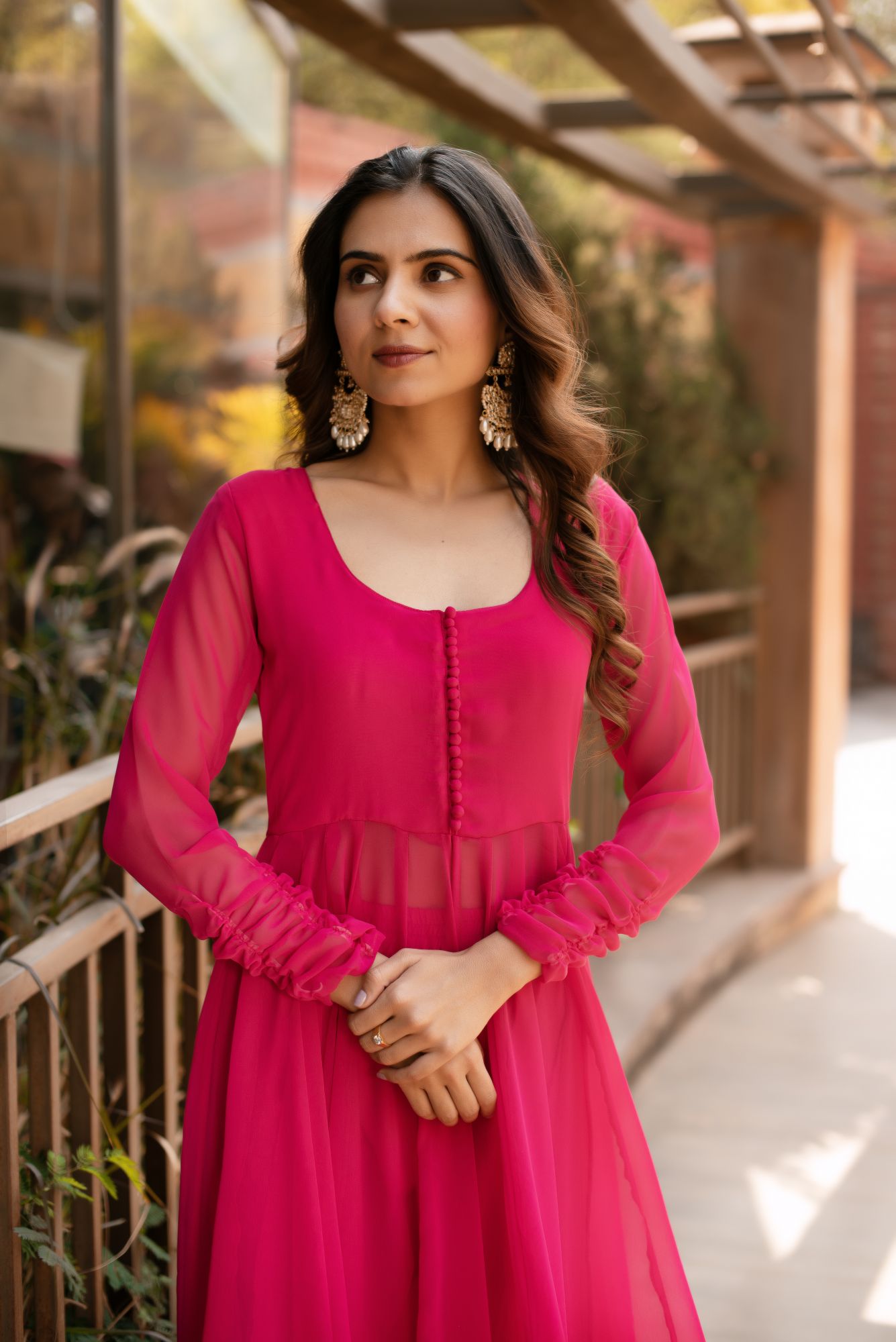 Viva Magenta Cape Coord Set