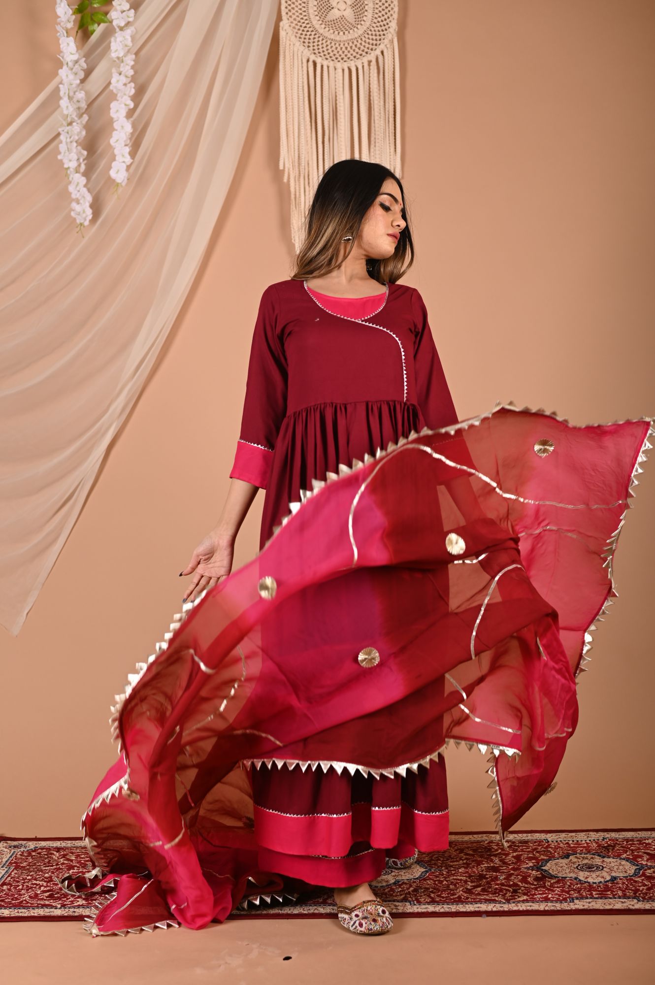 Tale of Fairy Gotapatti Suit Set