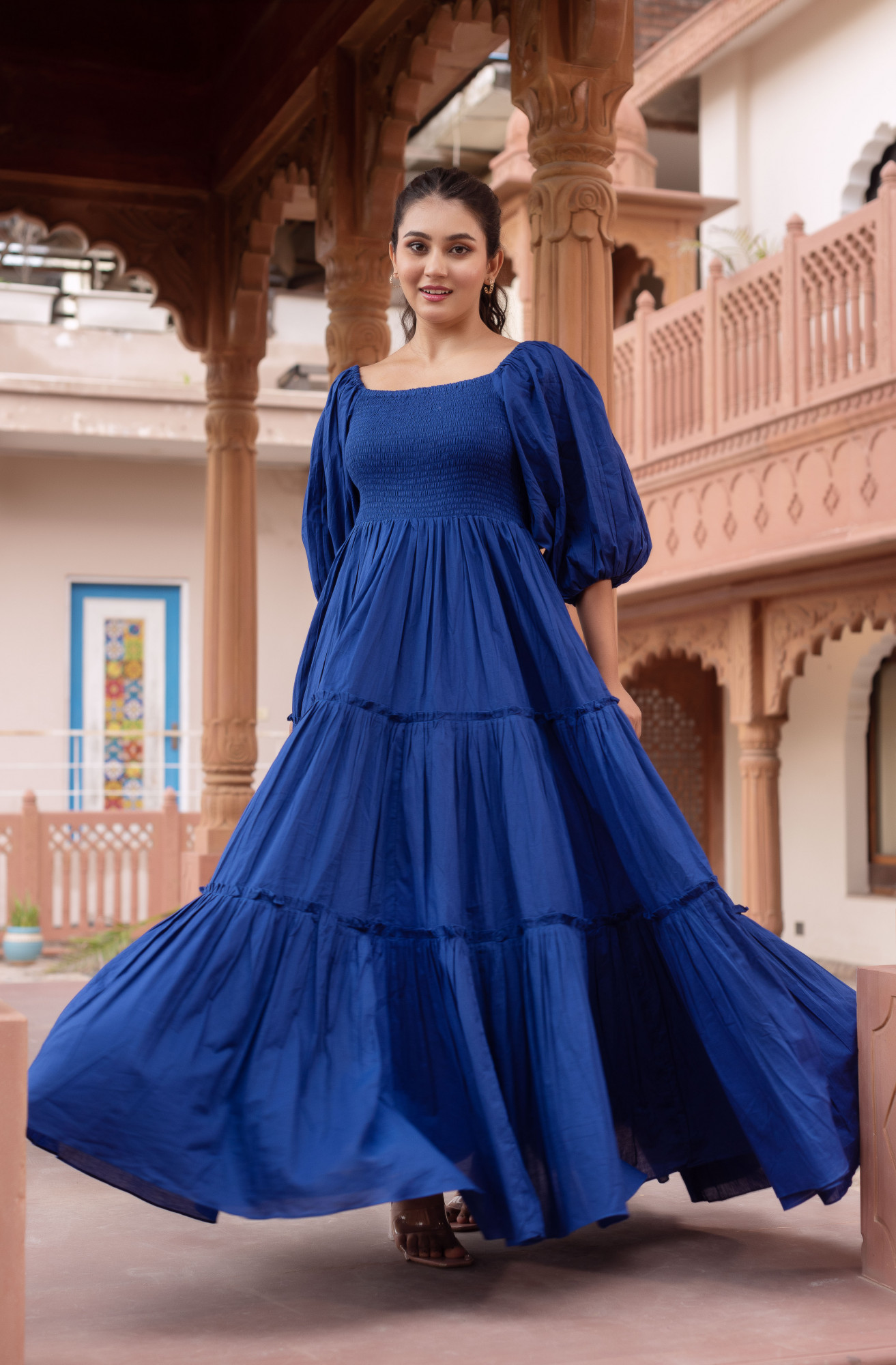 Blue Maxi Dress