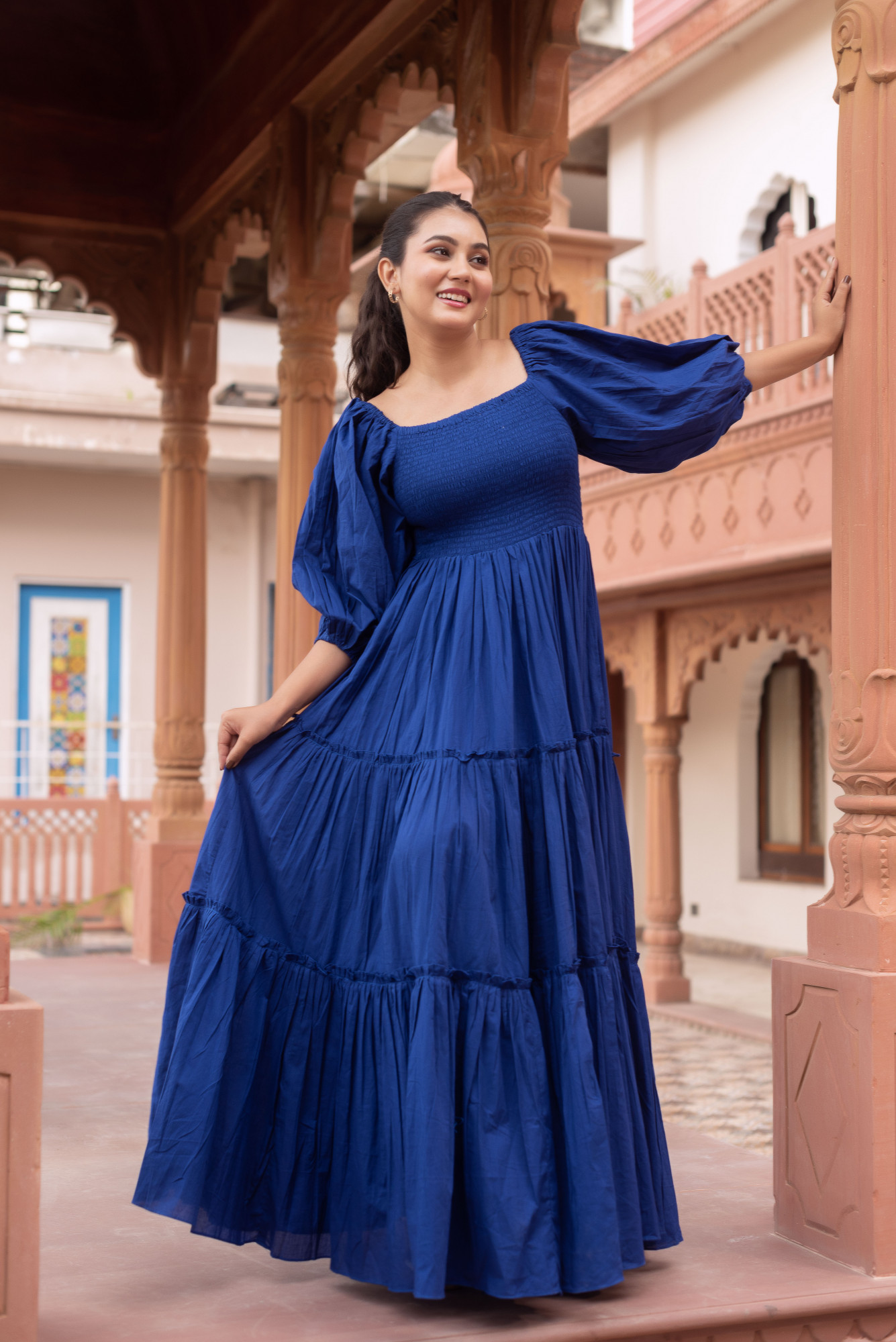 Blue Maxi Dress