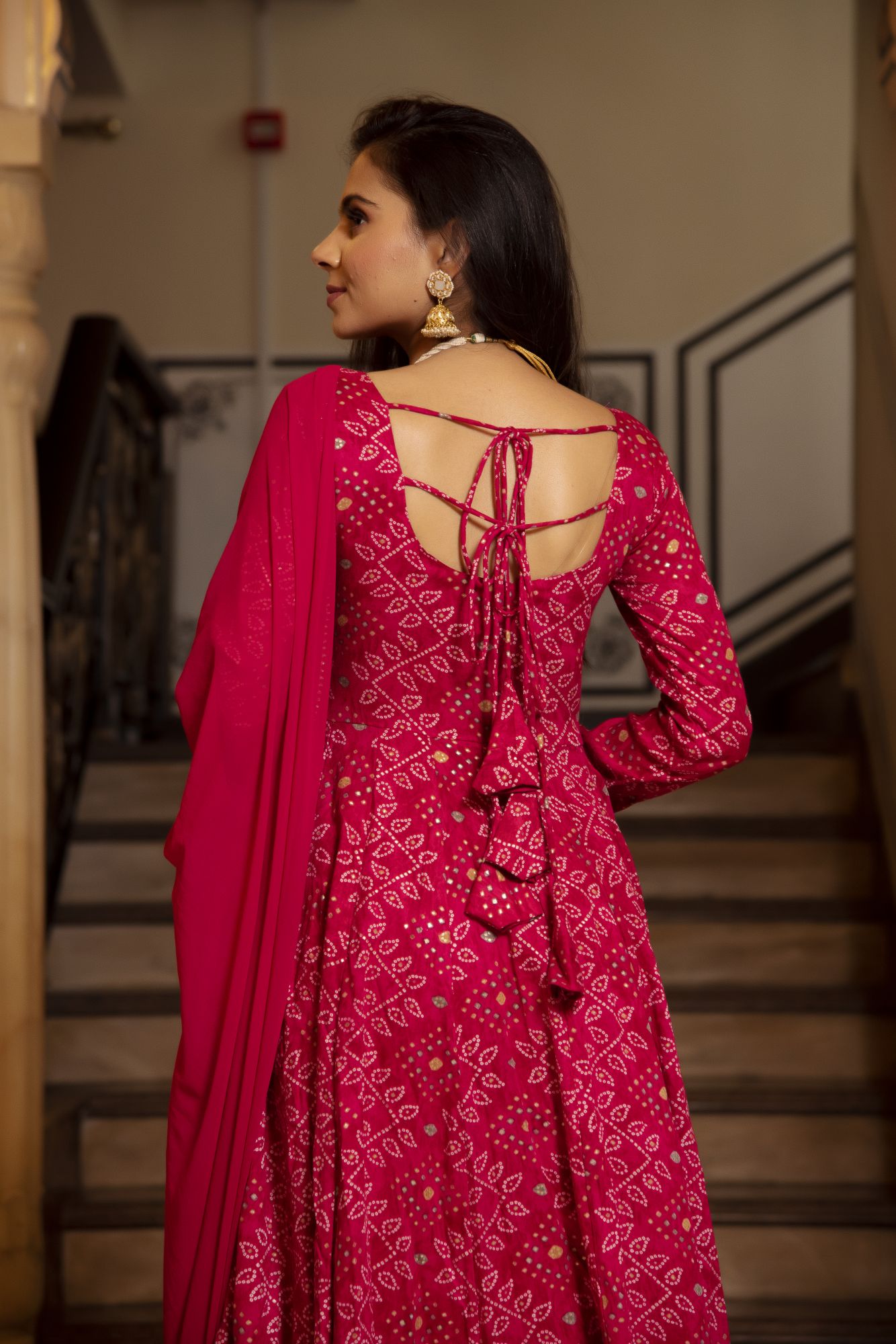 Imperial Rani Printed Anarkali Suit Set