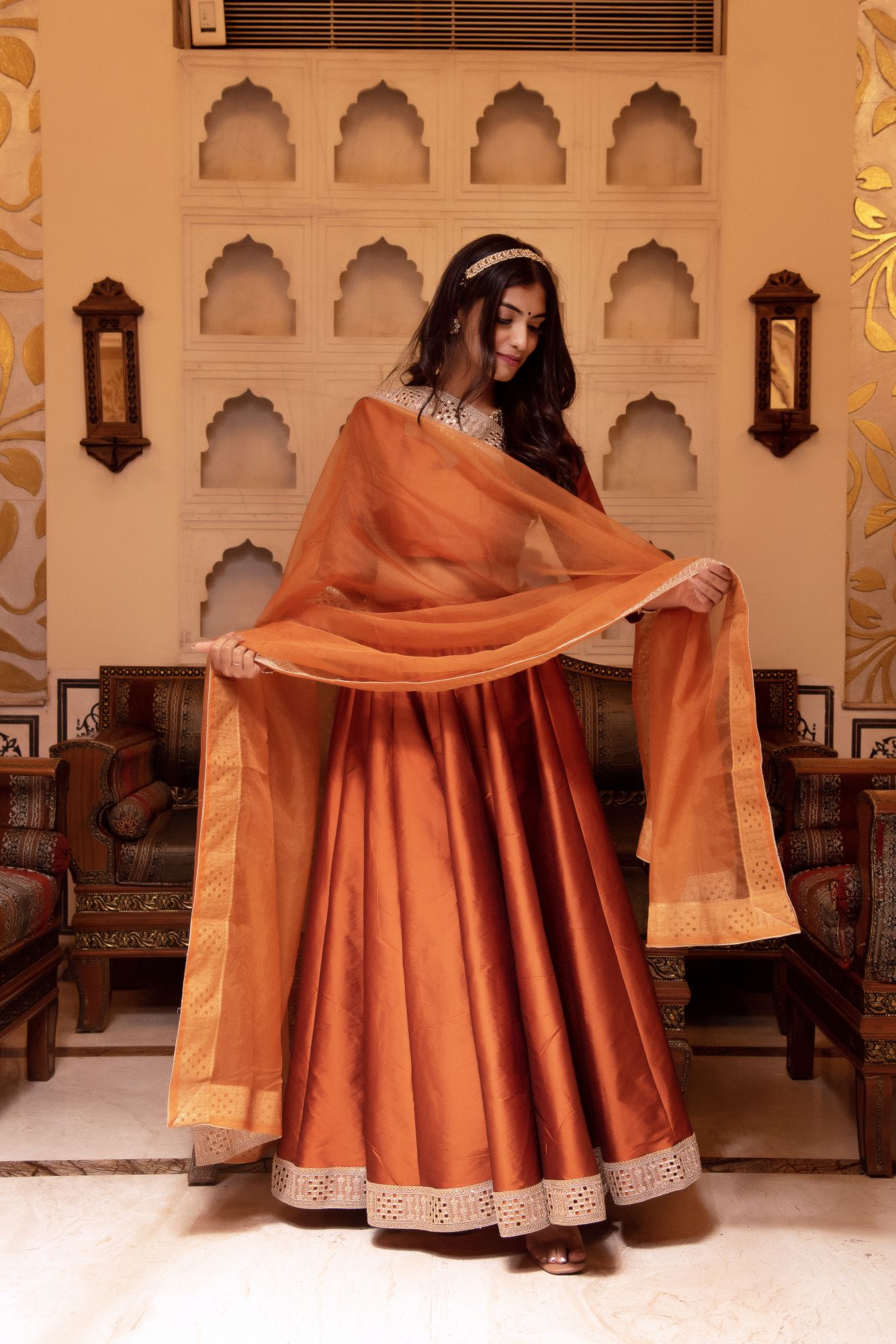 Rajmahal Gotapatti Lehenga Set