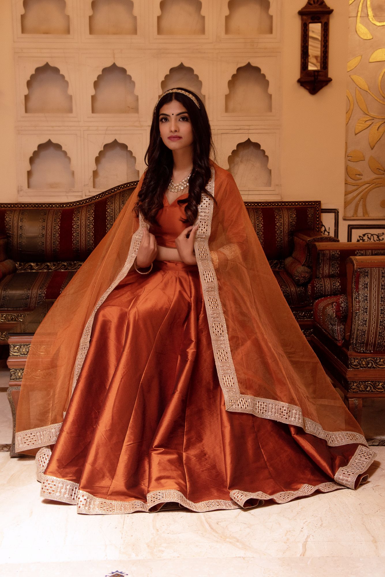 Rajmahal Gotapatti Lehenga Set