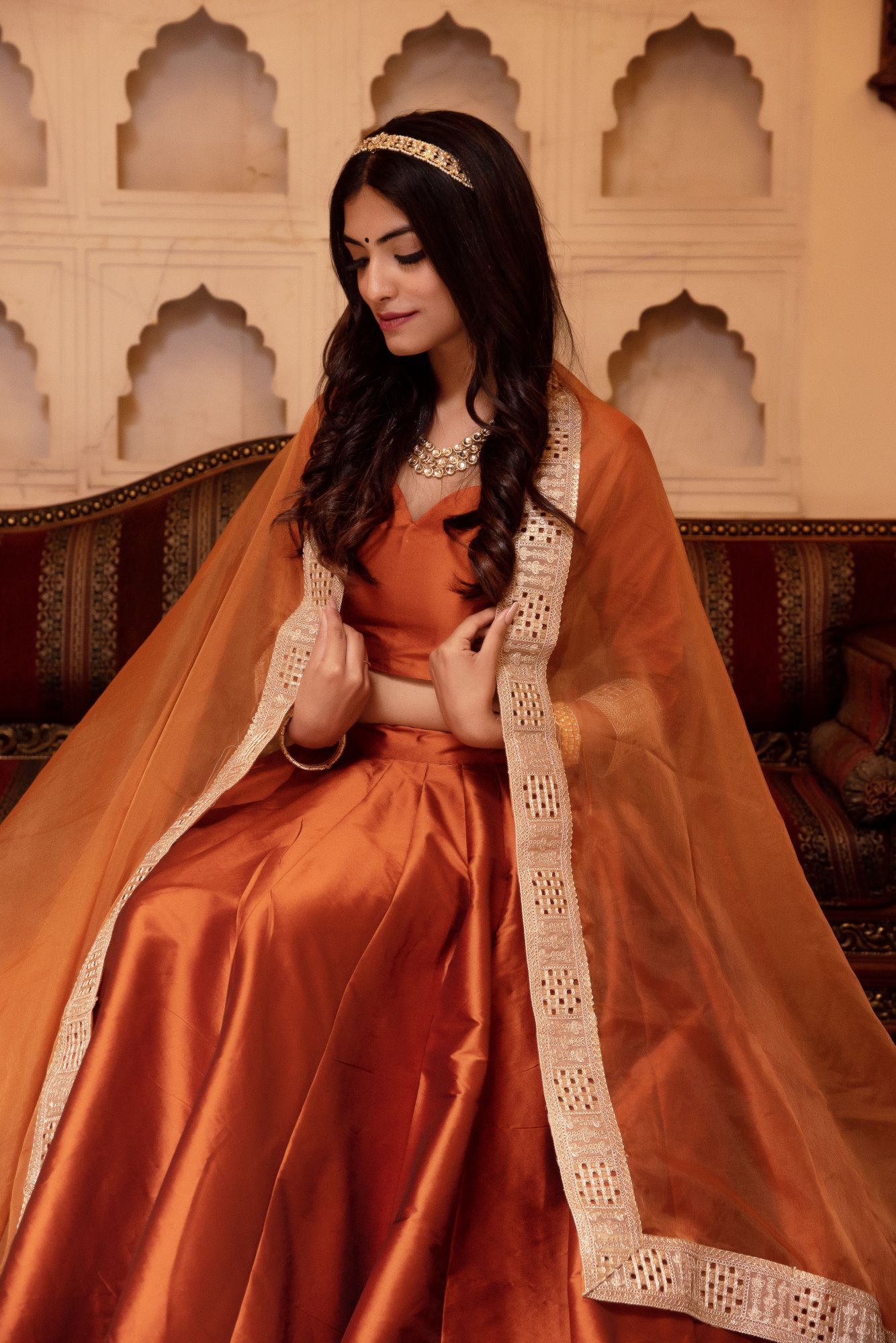 Rajmahal Gotapatti Lehenga Set