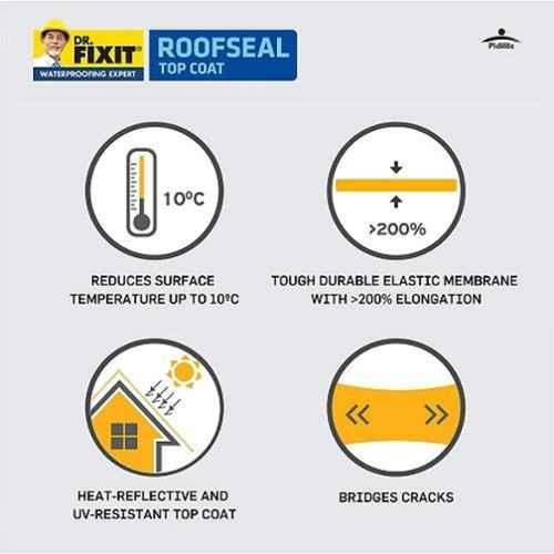 Dr. Fixit 648 4L Roofseal Top Coat