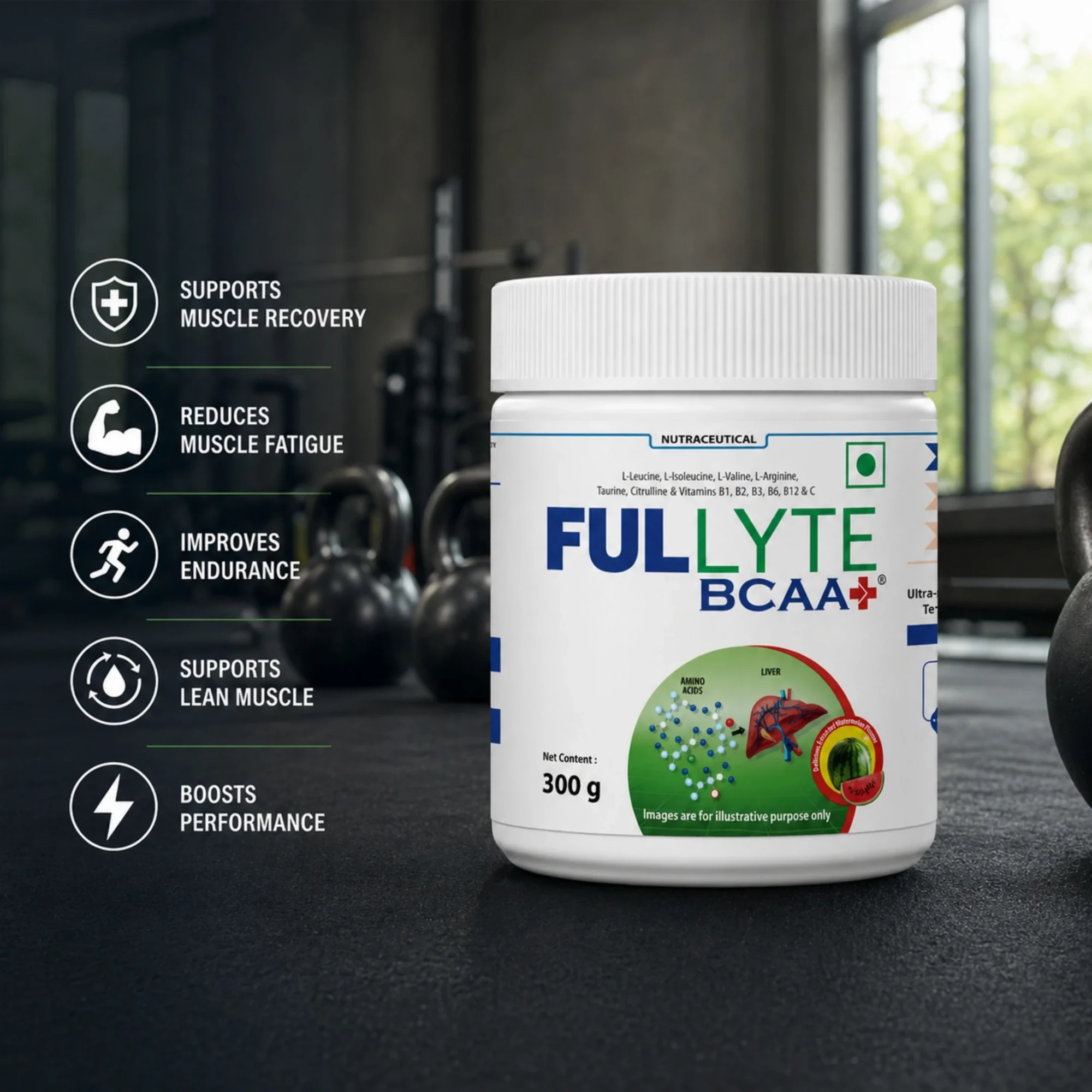 Fullyte BCAA - Muscle Growth and Recovery